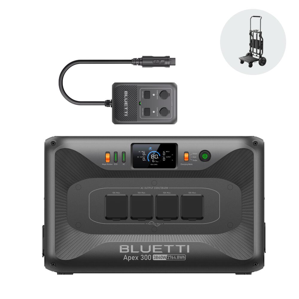 Apex 300 + Hub D1 generator solarny 2764Wh all-in-one na camping i kamper