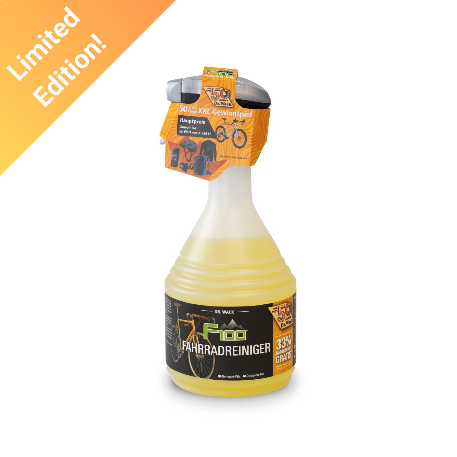 DR WACK F100 Środek do czyszczenia roweru 1000 ml