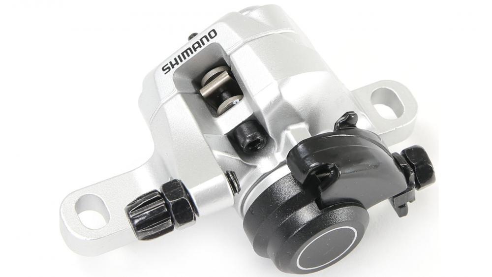 Uchwyt klocków SHIMANO BR-R317, tylny, srebrny