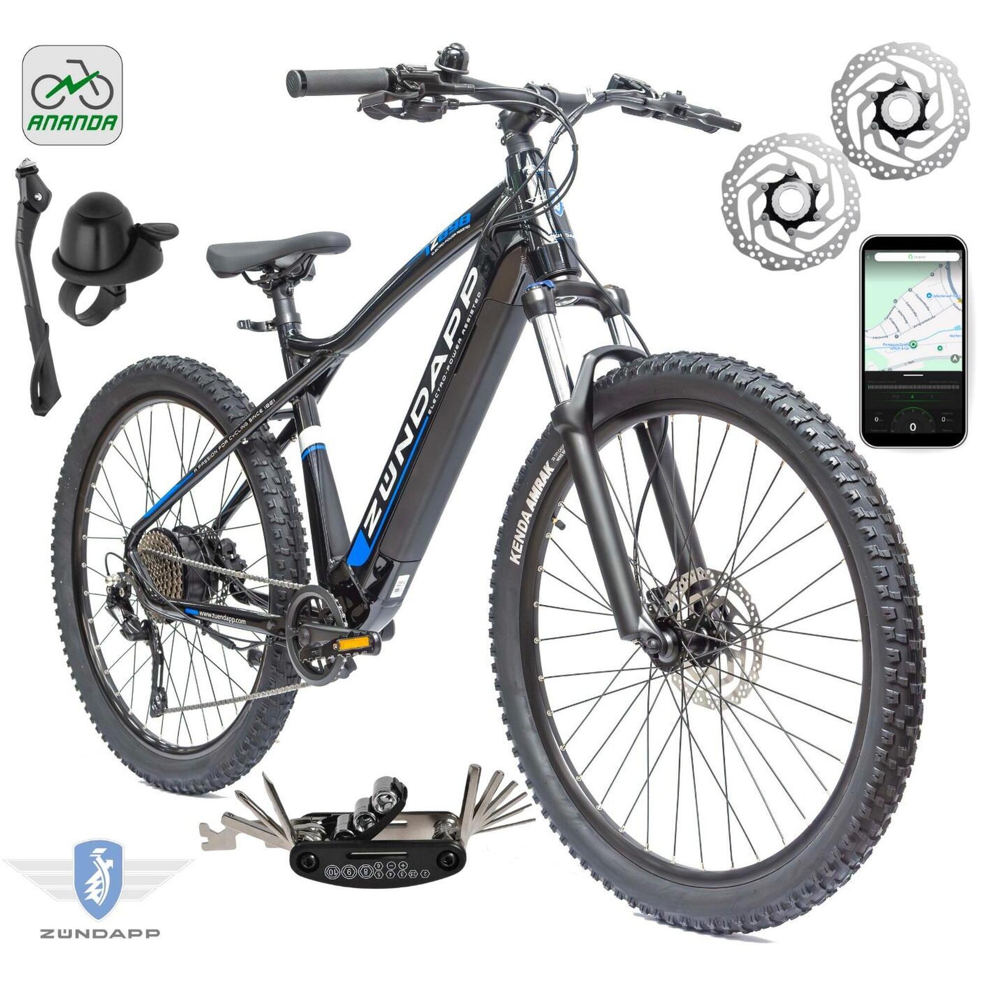 Rower Elektryczny Męski Damski Górski 27 5 LCD 250 W Aplikacja 2025 MTB