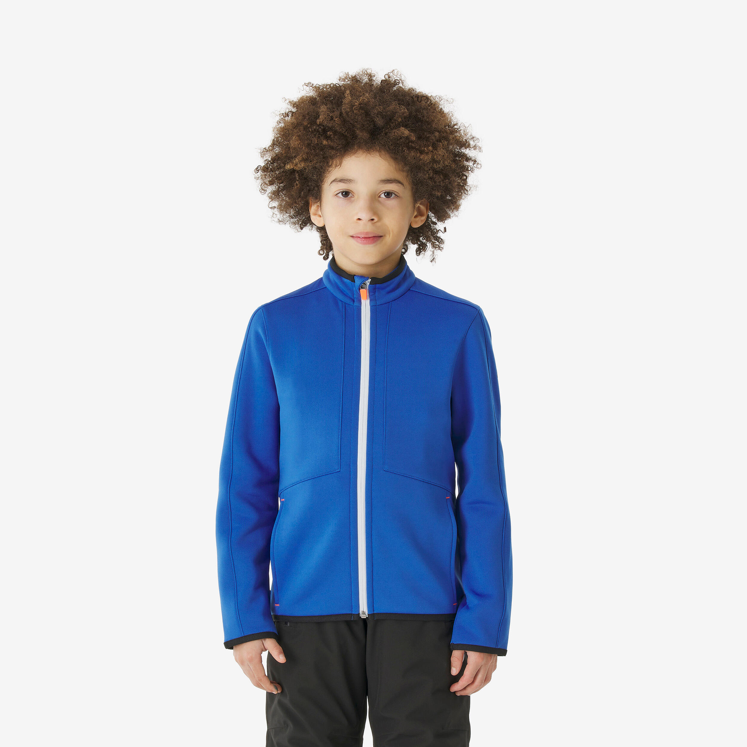 Bluza narciarska dla dzieci Quechua Mid 500 zip