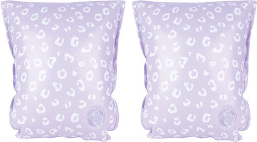 Swim Essentials Arm Bands - Lila - Leopard