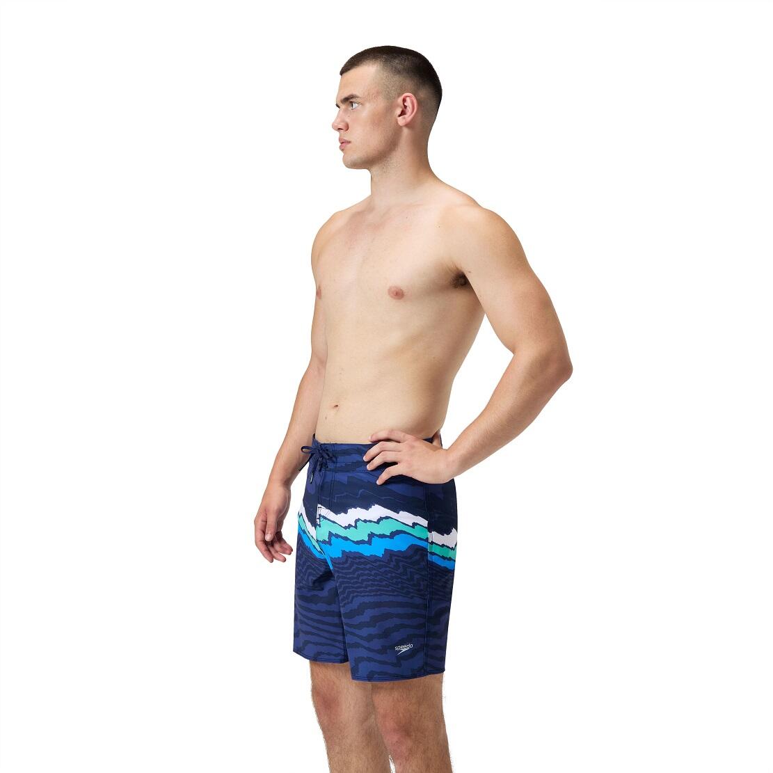 Spodenki szorty męskie kąpielowe Speedo Stripe Flex BoardShort