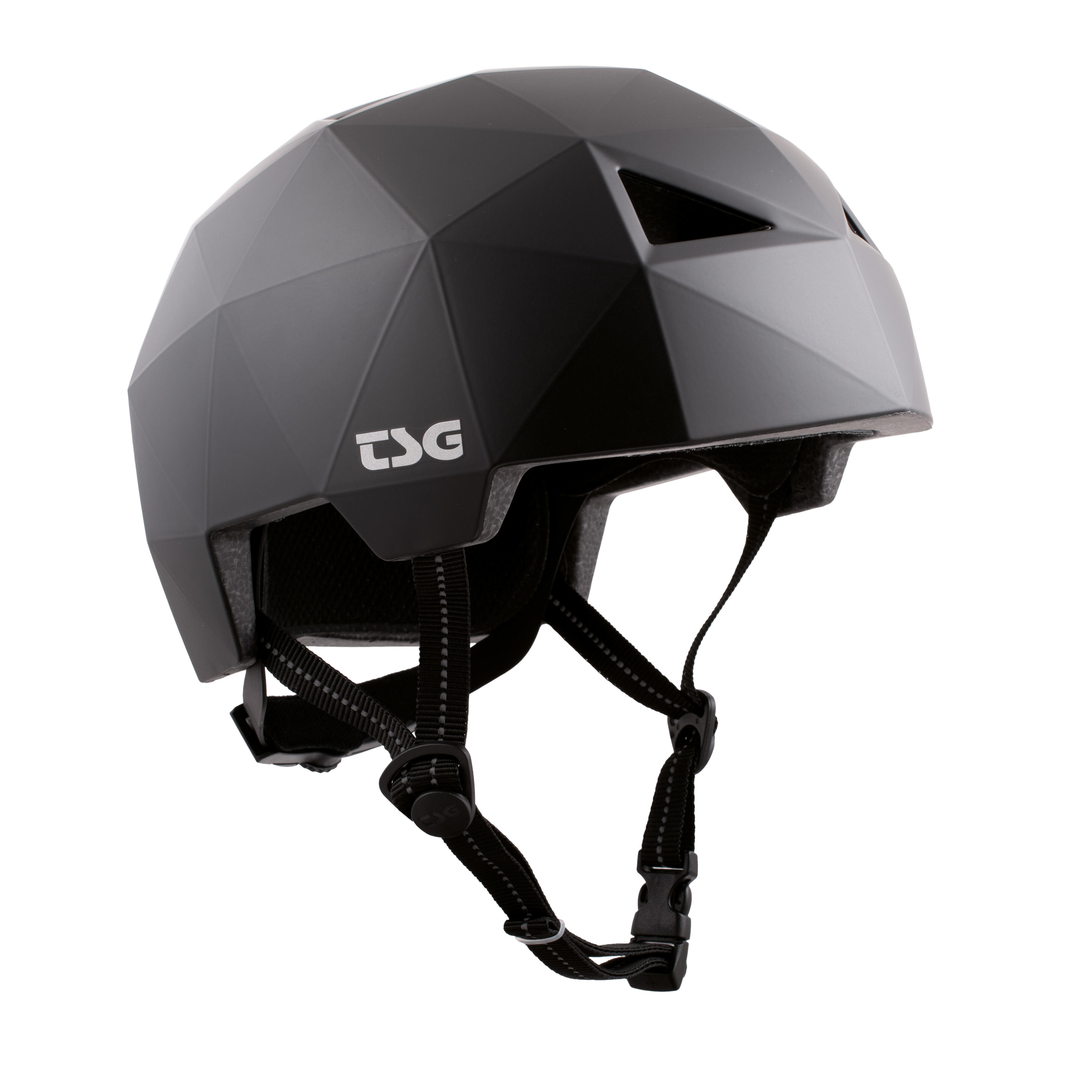 Kask - Geo Solid - Czarny satynowy - Rozmiar S/M -