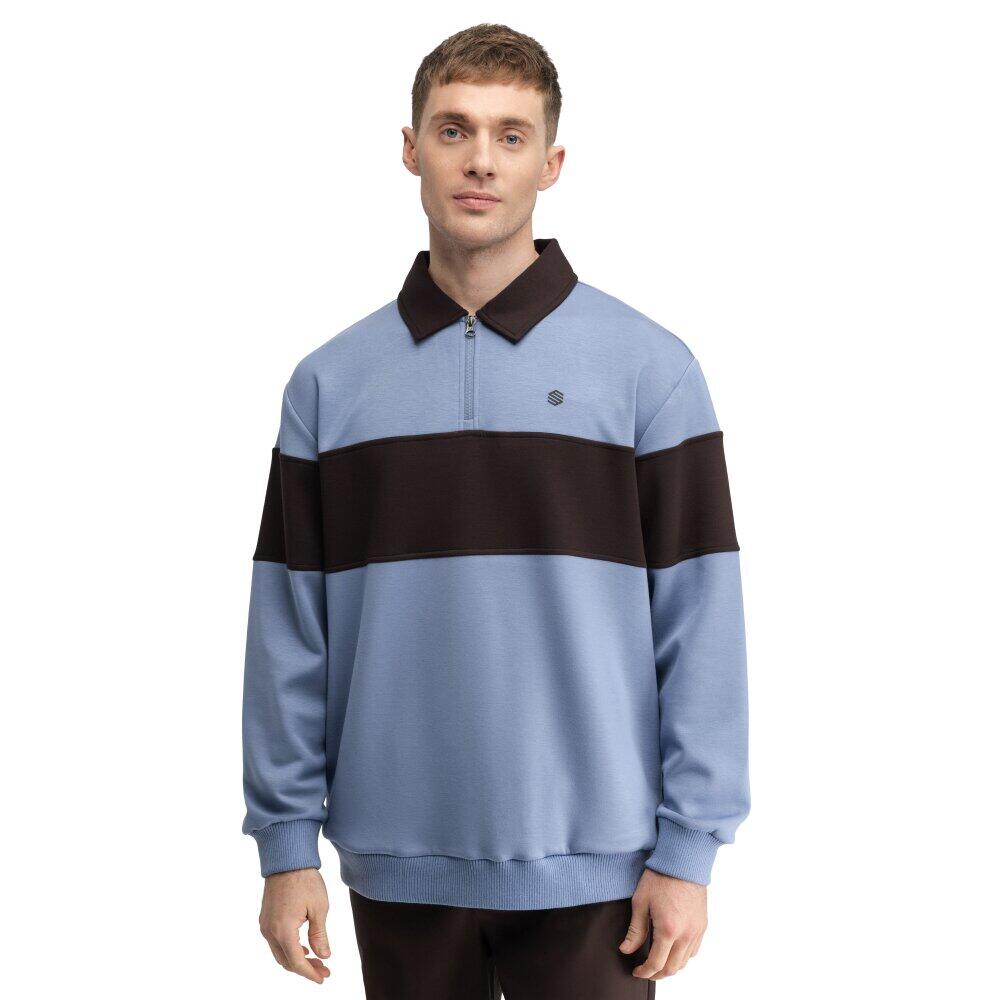 Męska bluza golfowa Siroko Eagle Blue