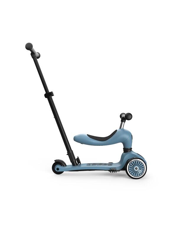 Jeździk i Hulajnoga Scootandride 2W1 Steel Highwaykick 1 Push and Go