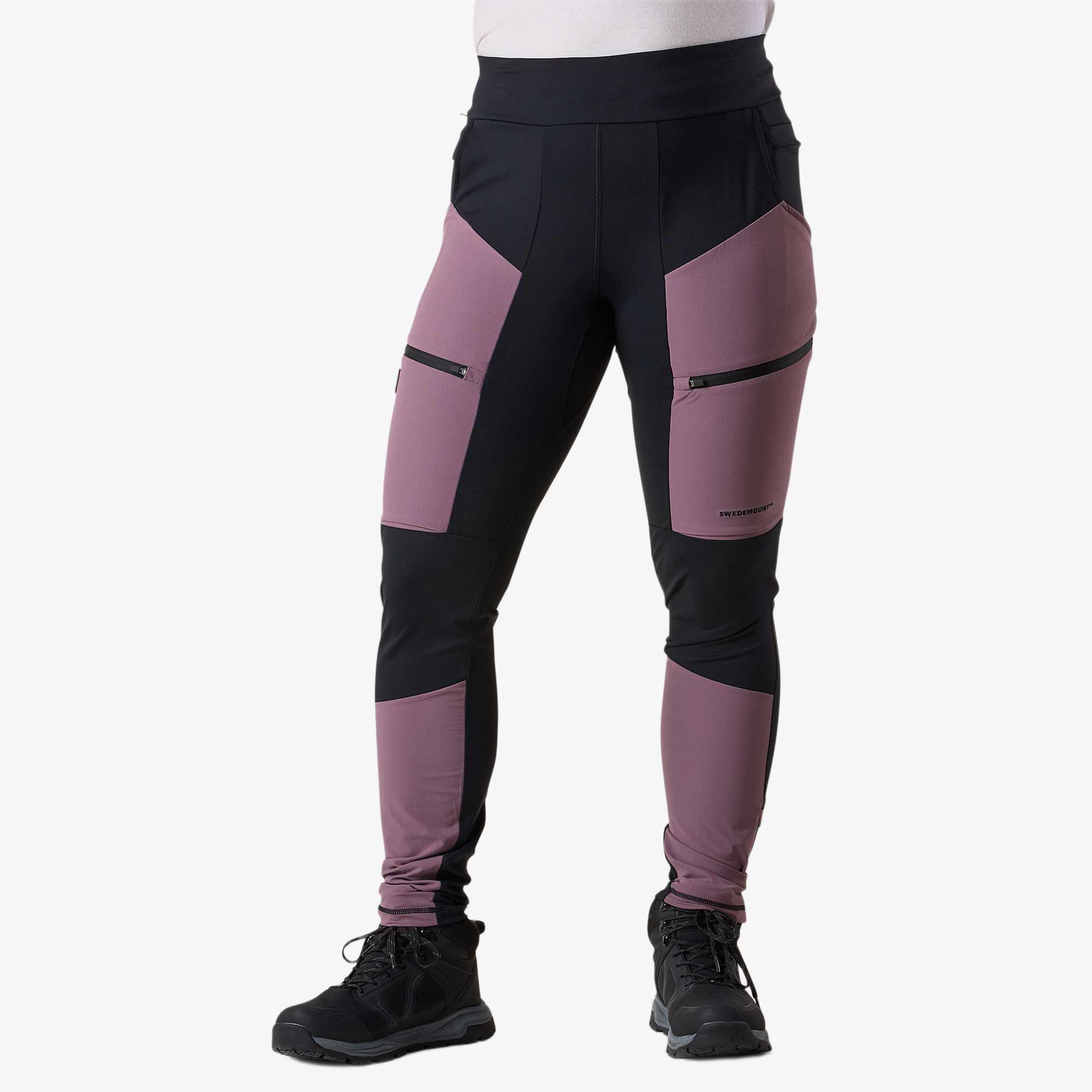 Spodnie outdoor Wędrówki Damska Swedemount Trondheim Trekking Tights wodoodporne