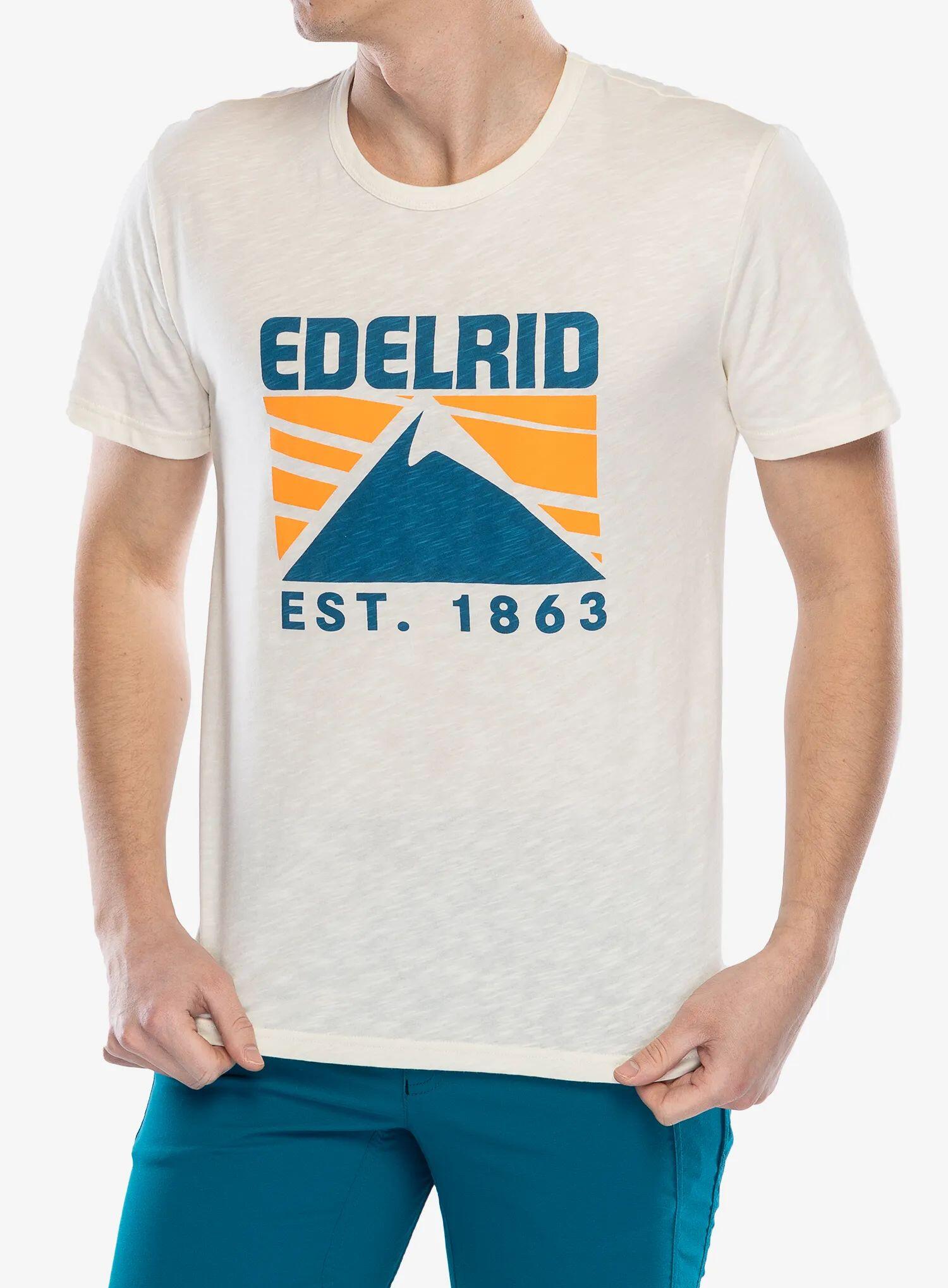 Koszulka bawełniana męska Edelrid Highball T-Shirt IV