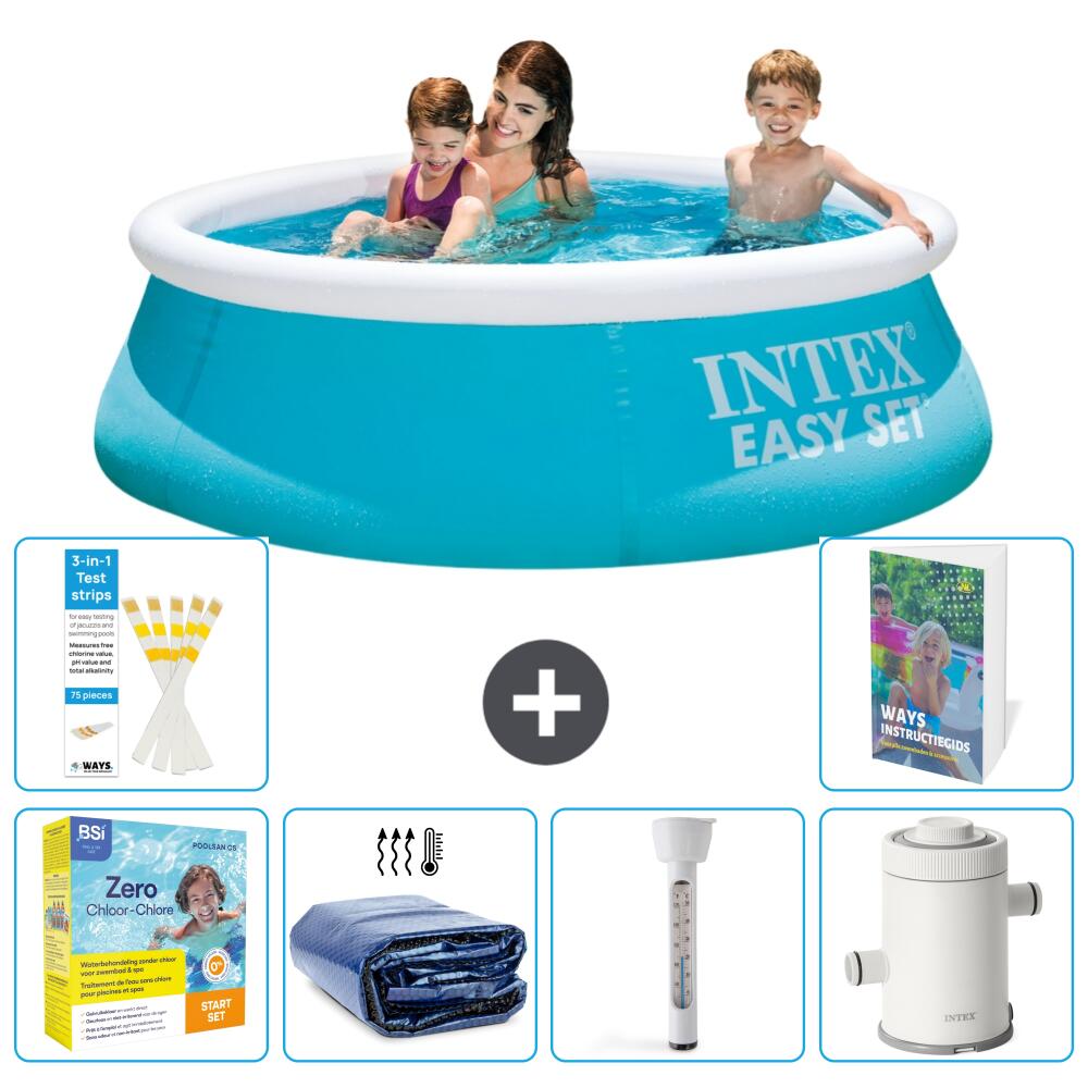 INTEX Basen Easy Set Okrągły - 183x51 cm - 7-częściowy S10