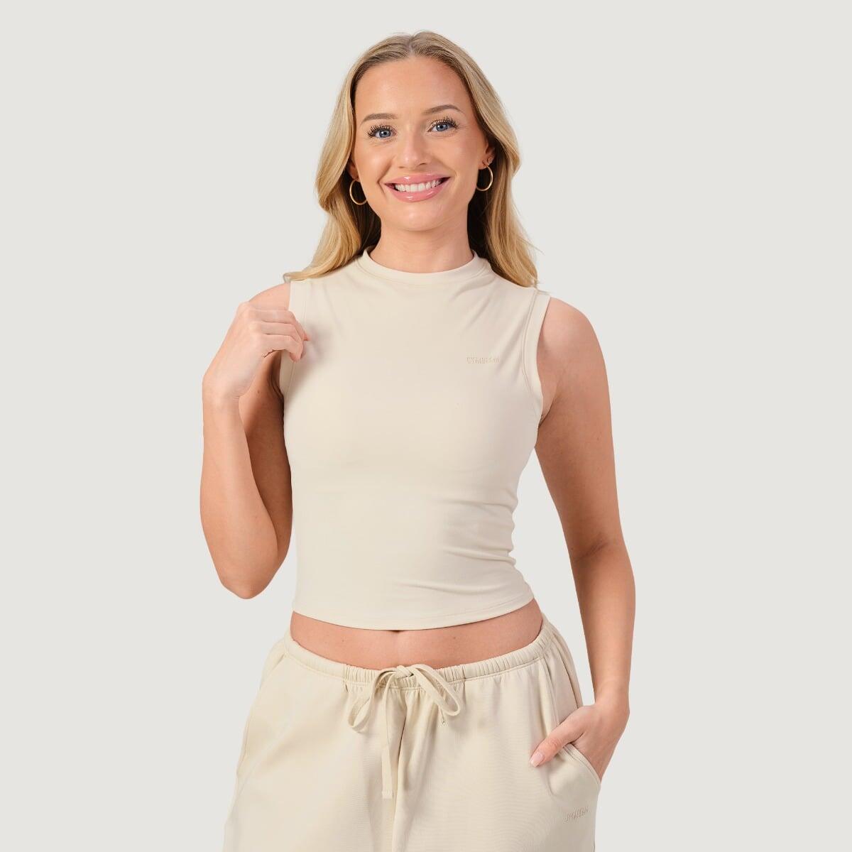 Top damski fitness slim z golfem NEO