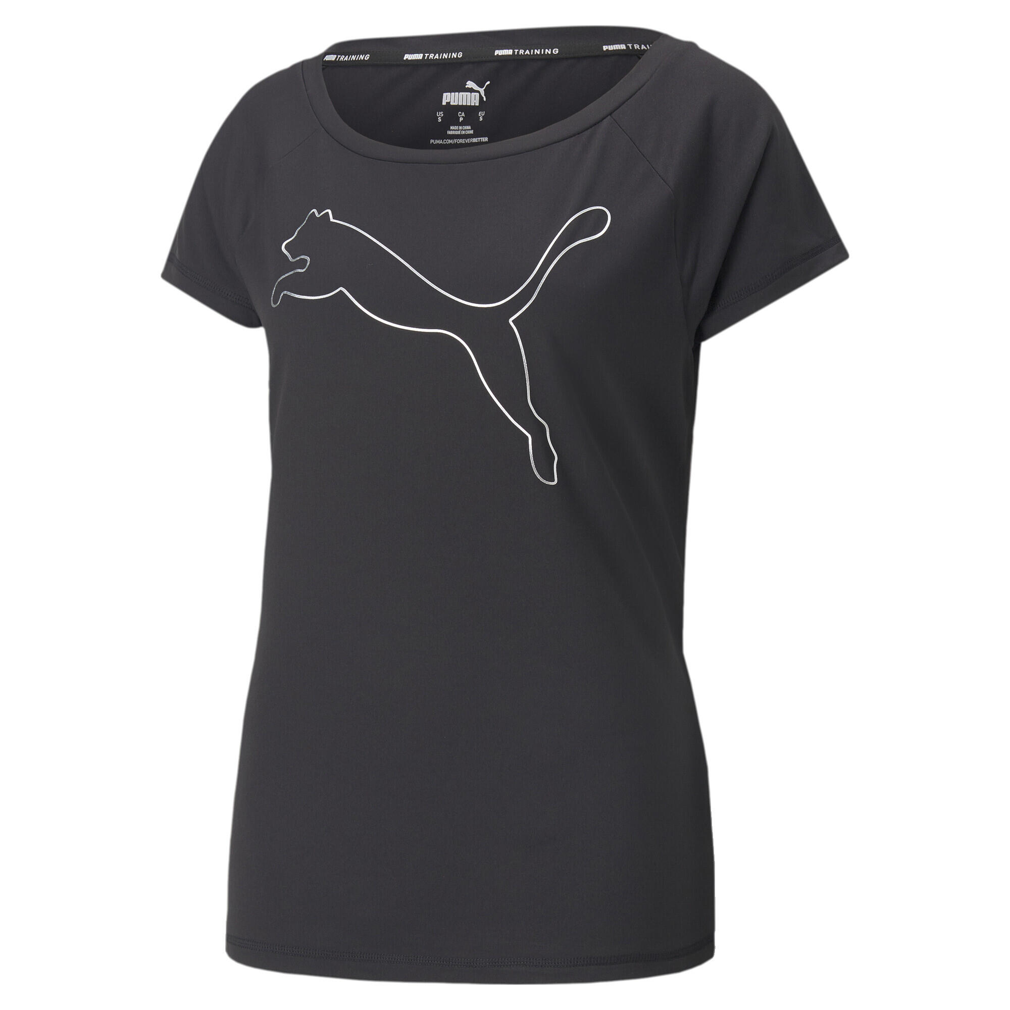 Koszulka fitness damska PUMA Train Favorite Jersey Cat