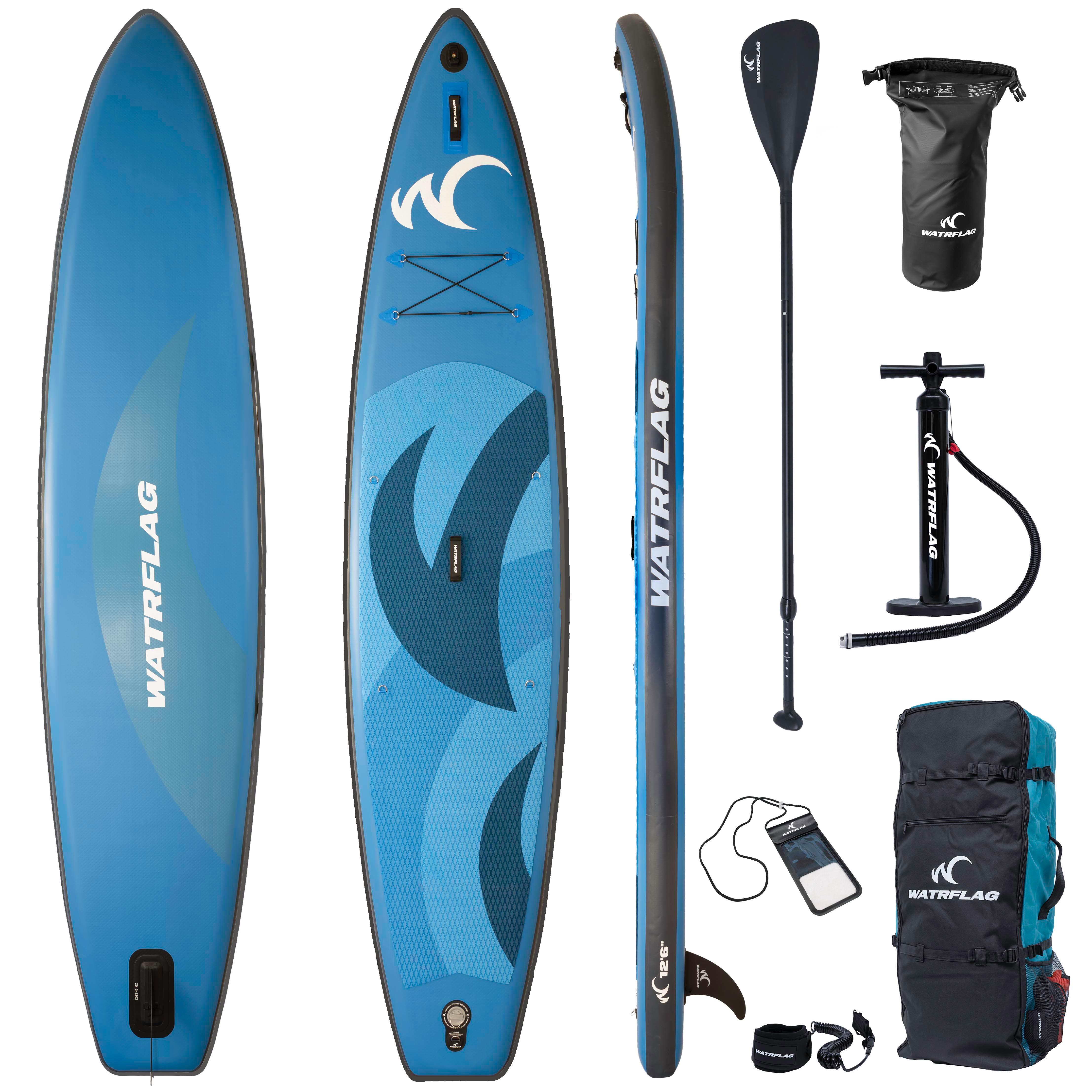 Premium SUP Board Arrow 12'6 - 380cm - Set - TOURING + EXTRA Bag Pack