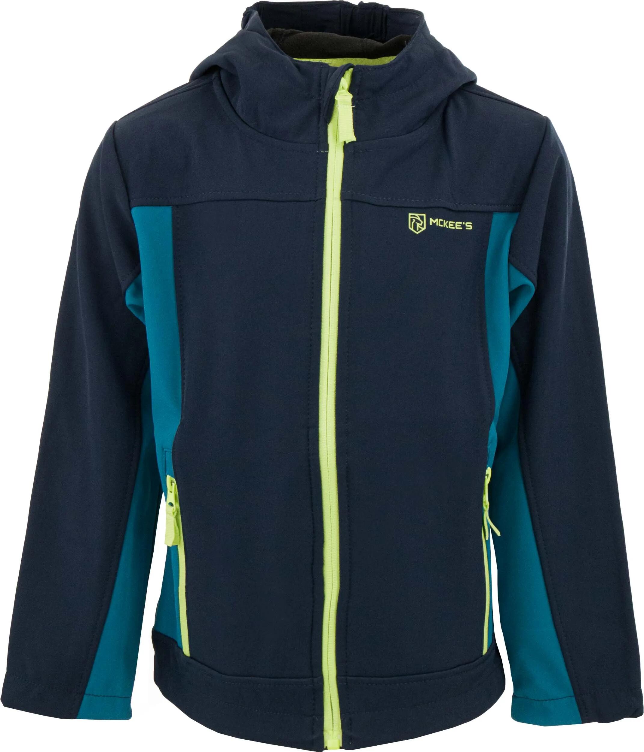 Dziecięca kurtka softshell Mckees Manfredi A2050 niebieska