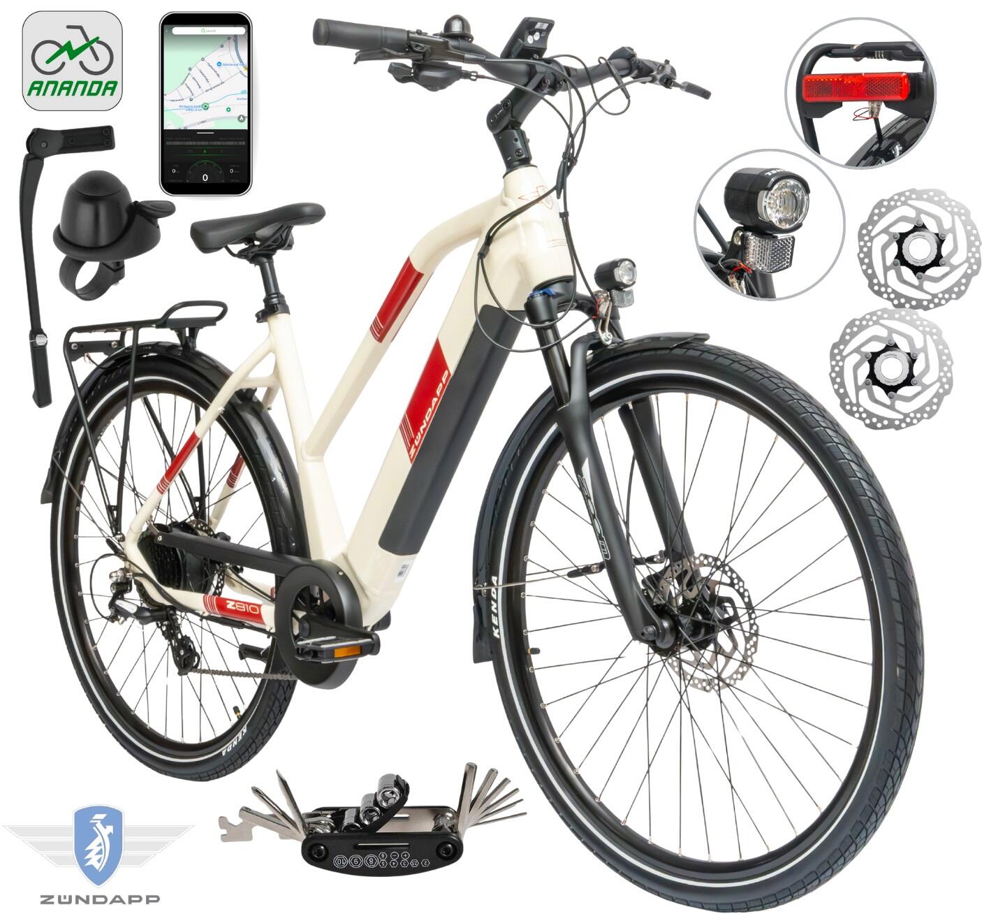 Rower Elektryczny Trekkingowy Zündapp Z810 Koła 28