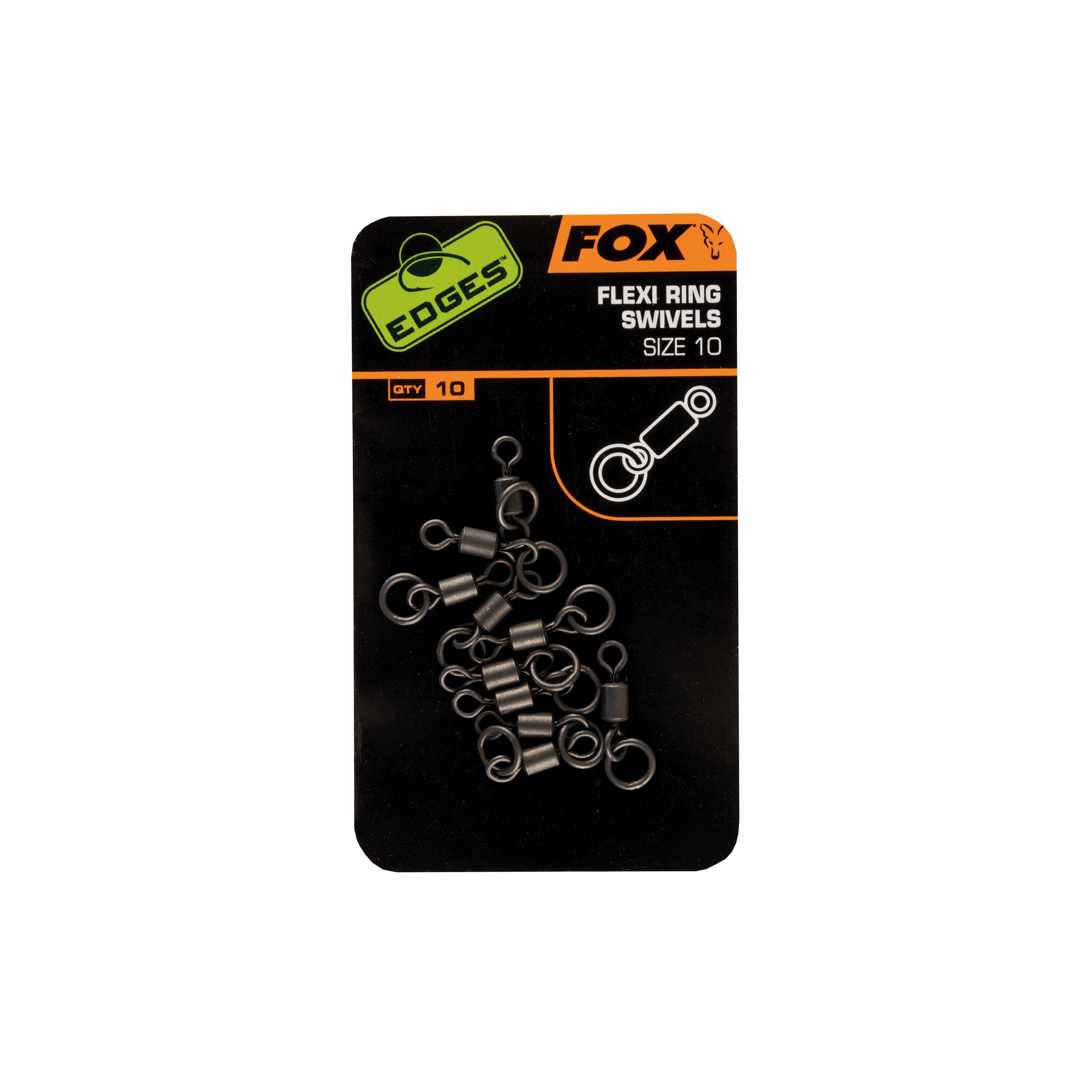 Flexi ring swivel Fox taille 10 Edges
