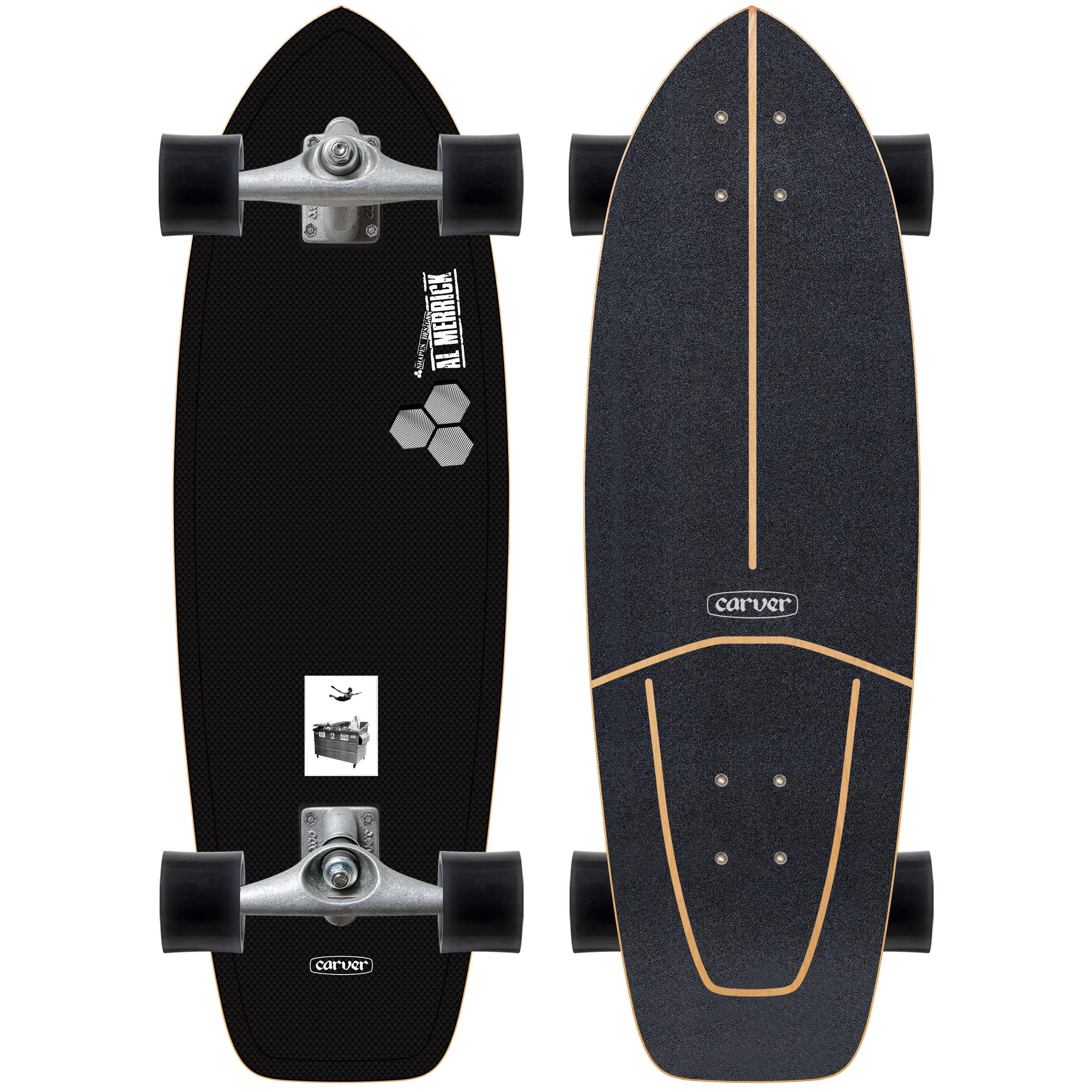 Kompletny Surfskate - CI Dumpster Diver 2 CX 31 - Carver