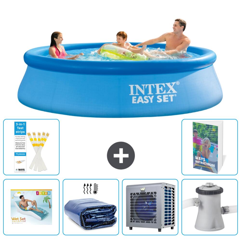 INTEX Basen Easy Set Okrągły - 305x76 cm - 7-częściowy S112
