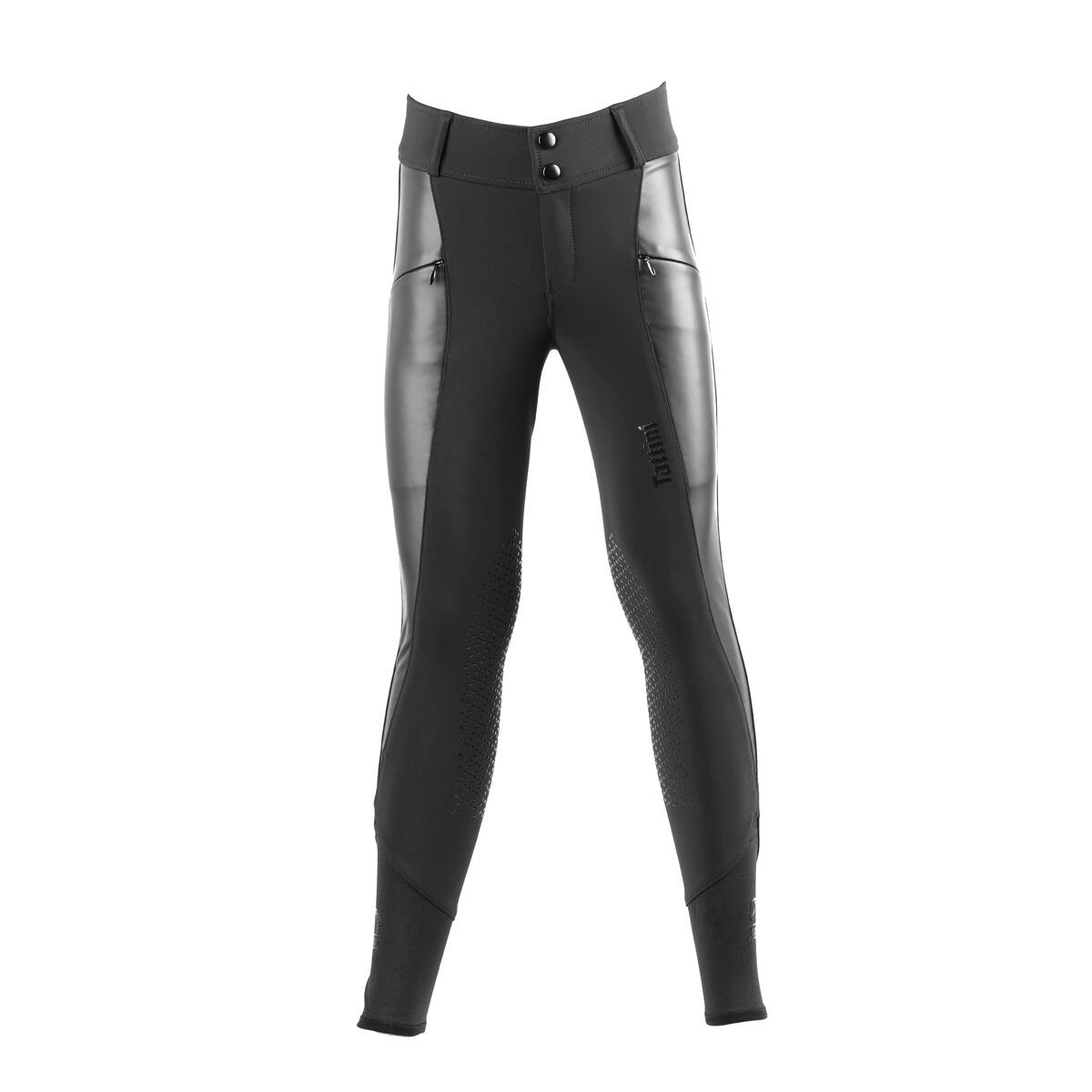 Legging Średni uchwyt z ekoskóry dla dziewczynki Tattini