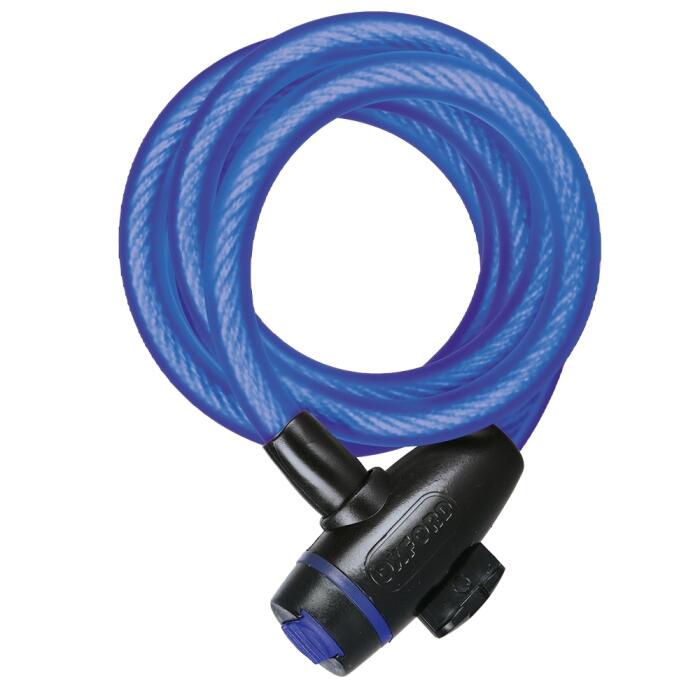 OXFORD zamek linkowy 12 mm x 1,8 m, niebieski