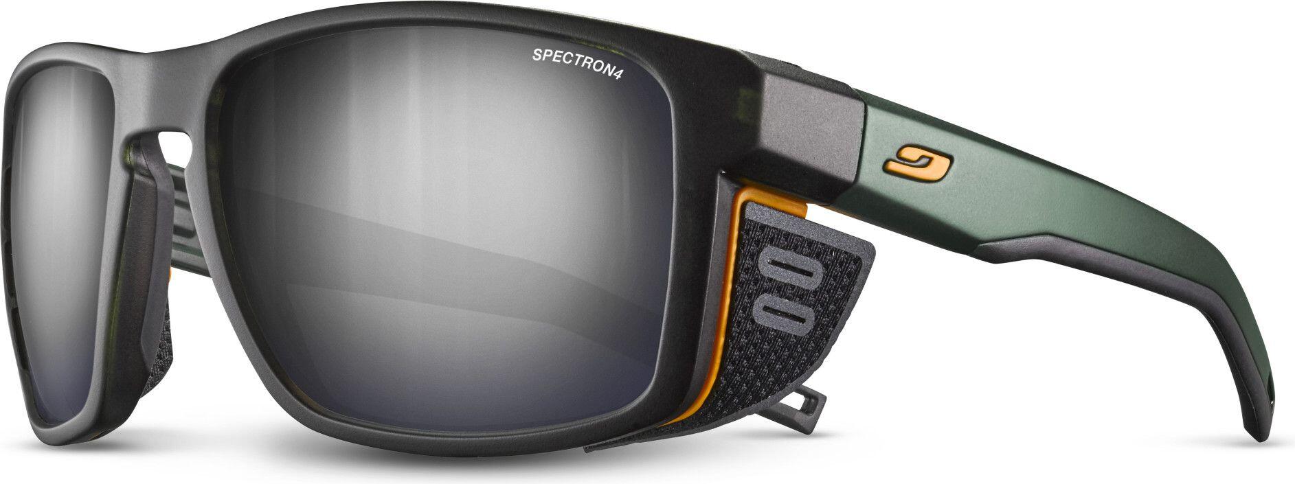 Okulary przeciwsłoneczne górskie JULBO SHIELD zielone | Spectron Cat 4