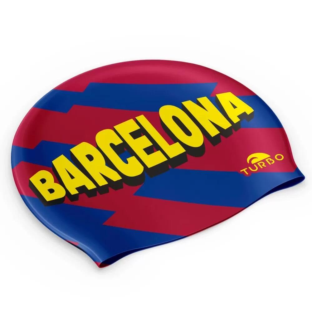 Czepek silikonowy Turbo City Stripes Barcelona