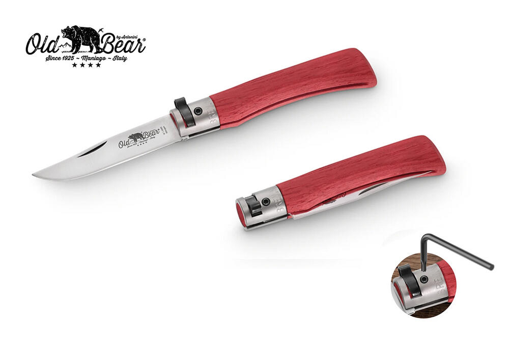 Nóż składany włoski Antonini Satin Stainless S