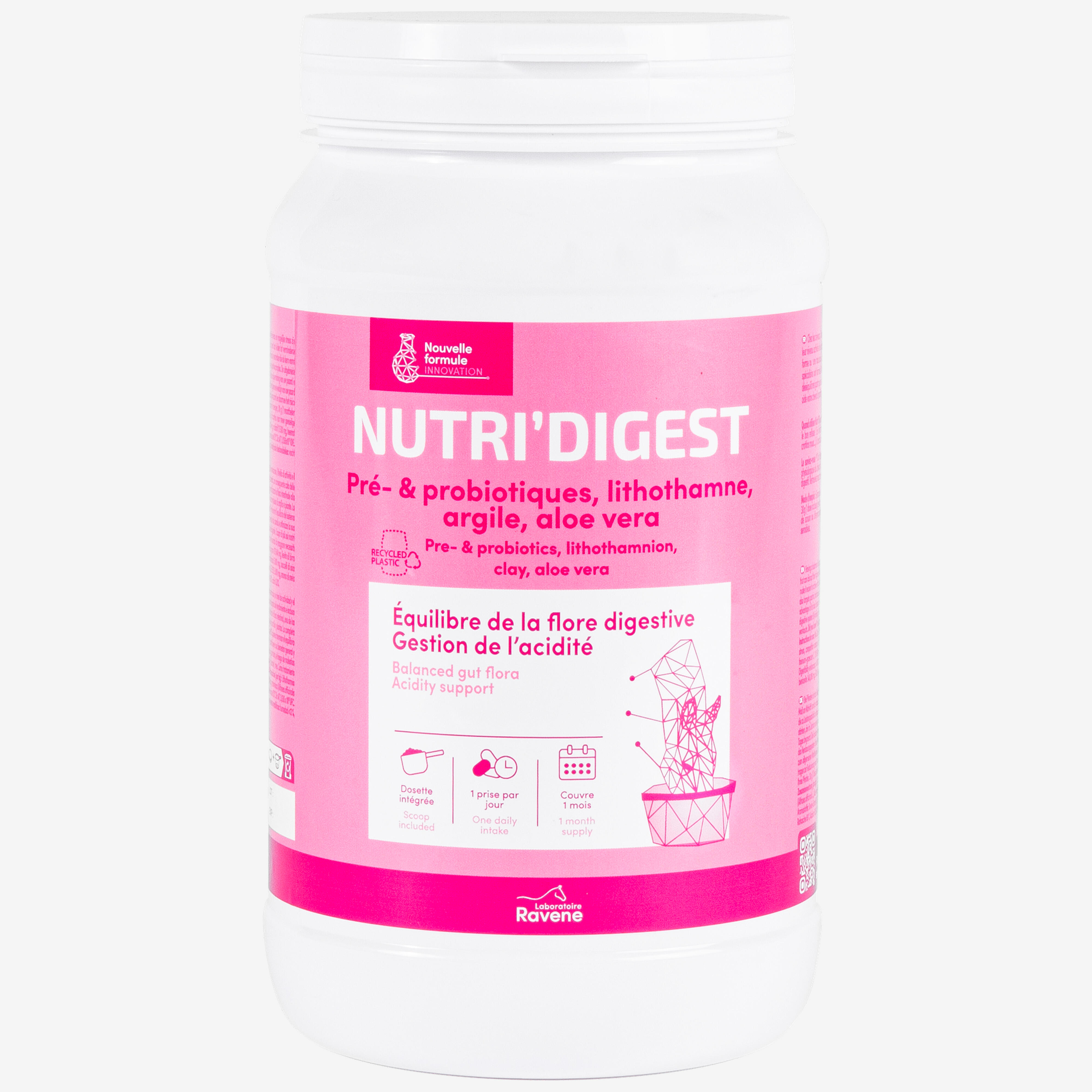 Dodatek paszowy dla koni Nutri'digest 900 g