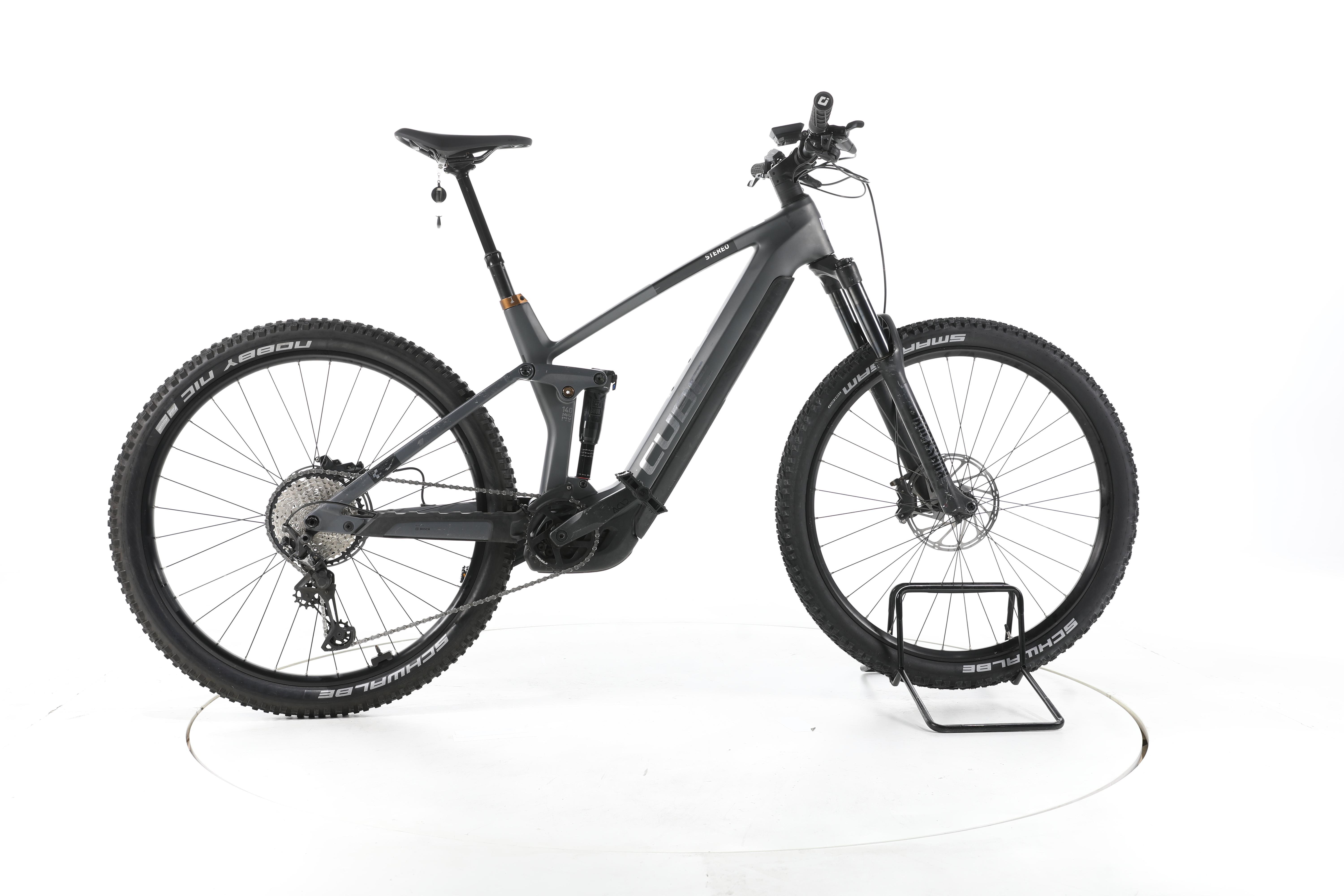 Second Life - Cube Stereo Hybrid 140 HPC Race E-Bike Fully Carbon - Stan dobry