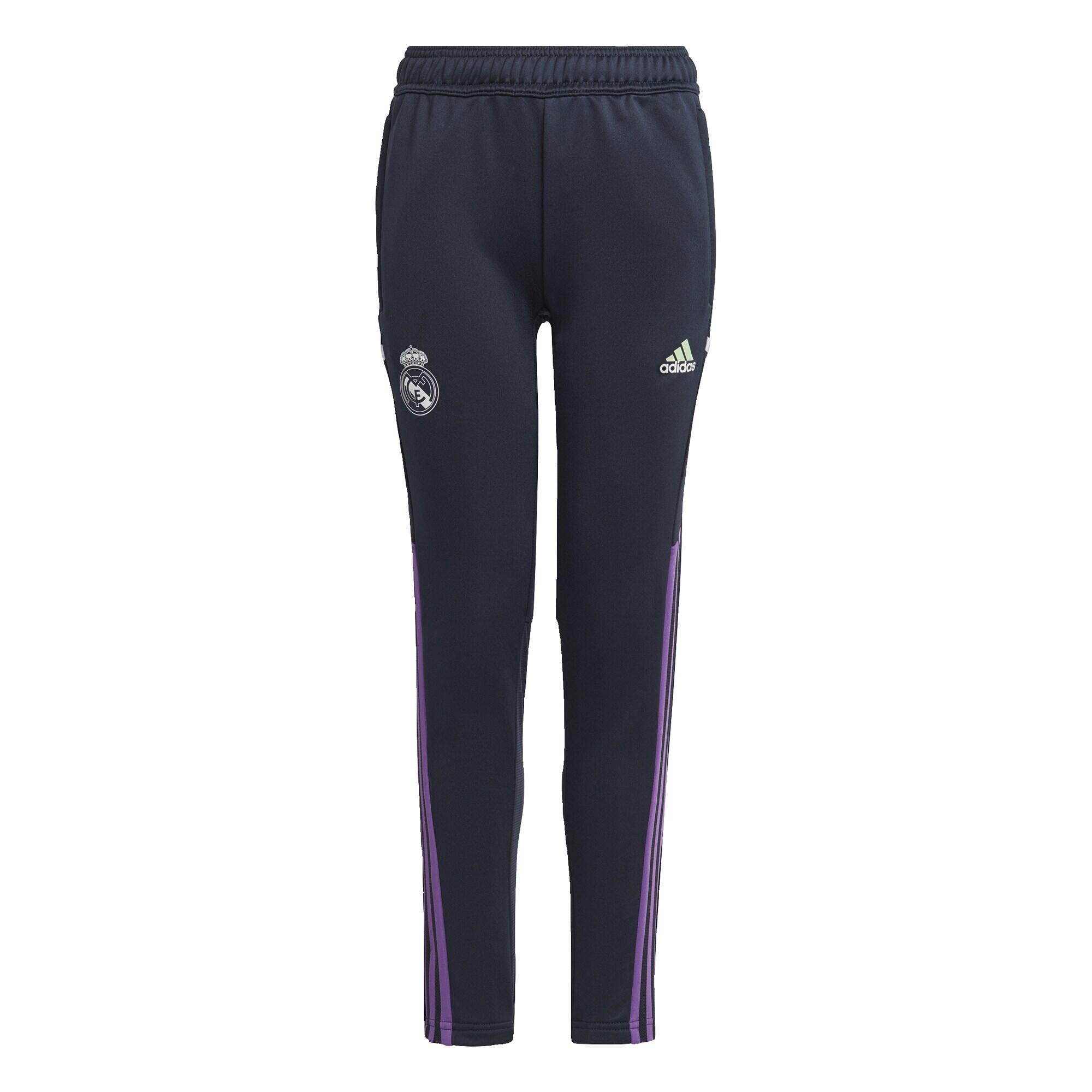 Spodnie do piłki nożnej dla dzieci Adidas Real Madrid Condivo 22 Training