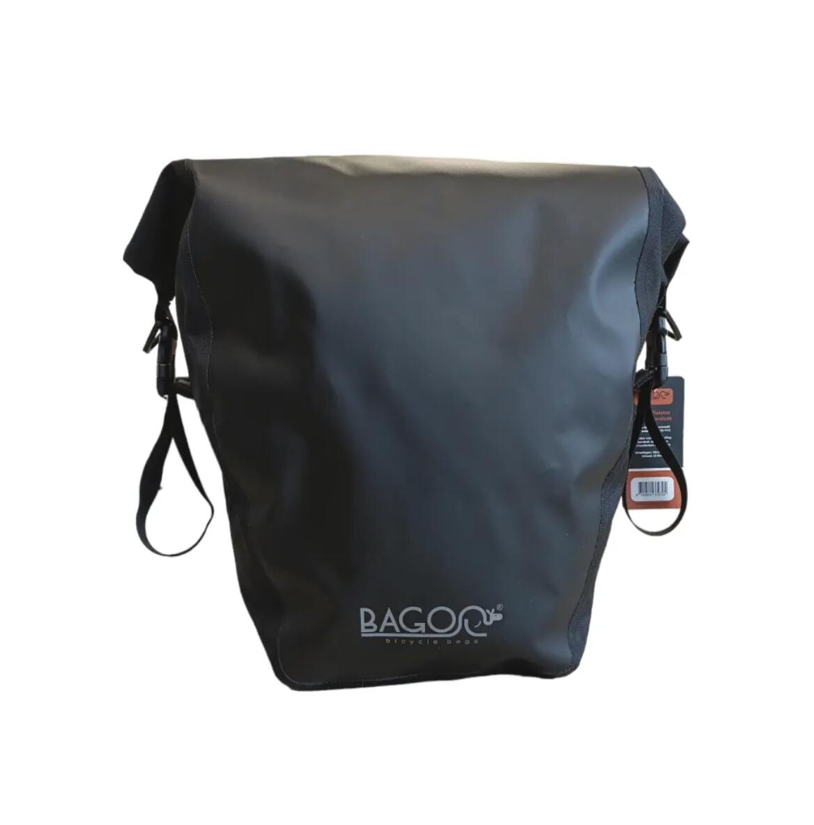 Bagoo sakwa pojedyncza 22 L czarny bisonyl