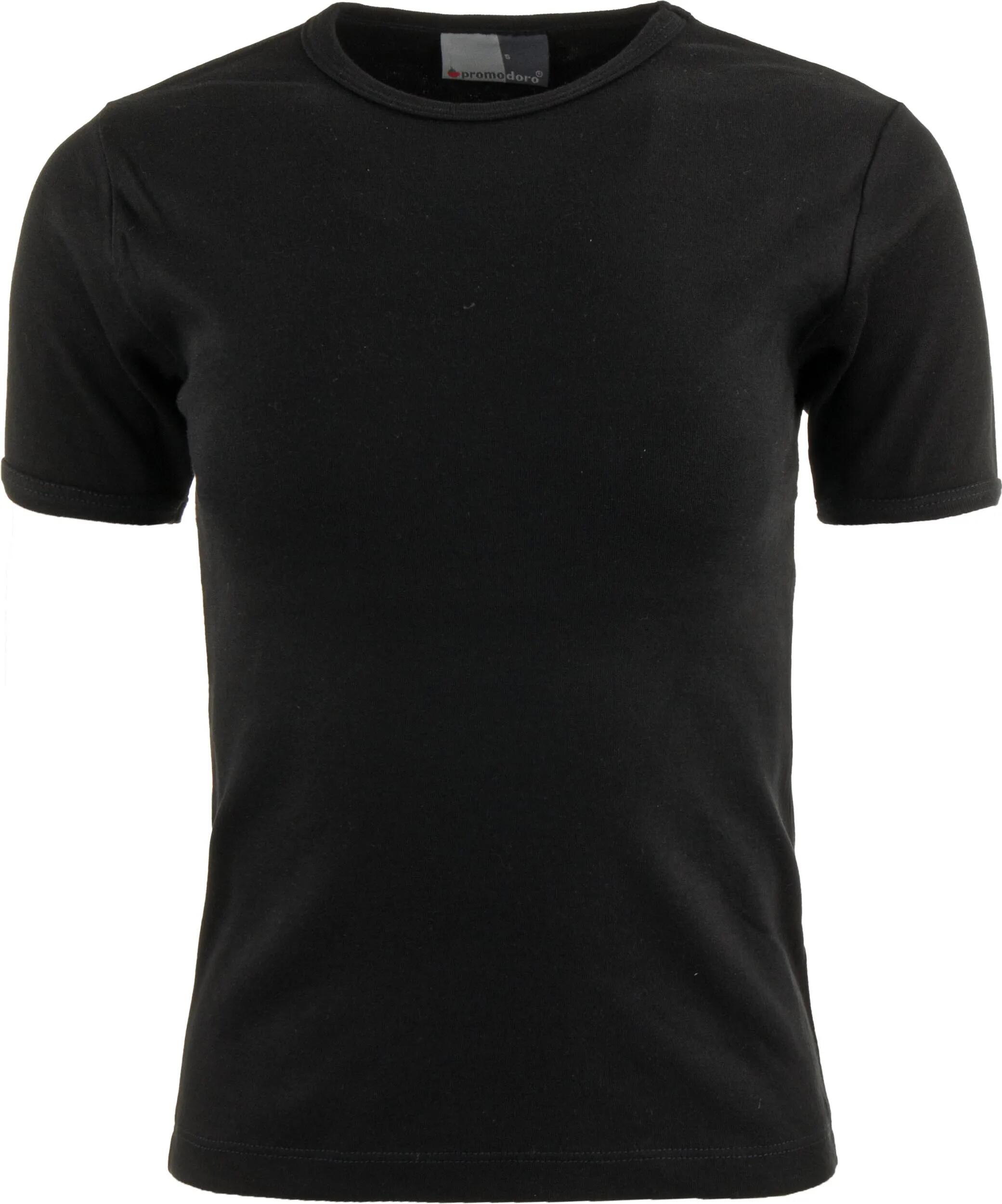 T-shirt damski Promodoro Interlock-t Czarny