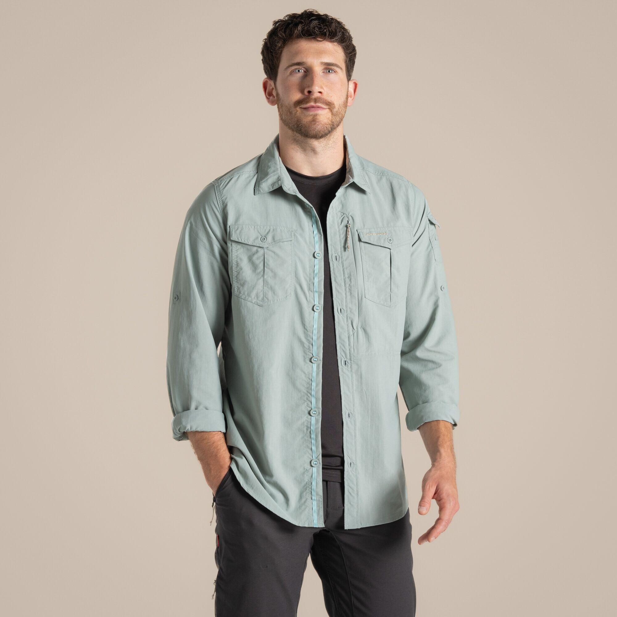 Koszula podróżnicza męska Craghoppers NosiLife Adventure LS Shirt III