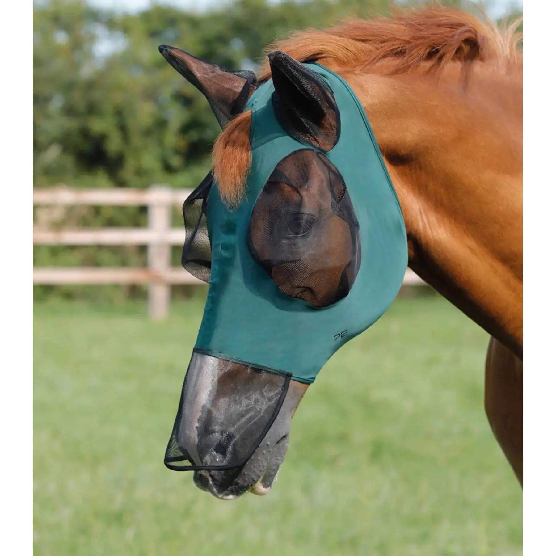 Maska na owady dla konia Premier Equine Comfort Tech Xtra Lycra