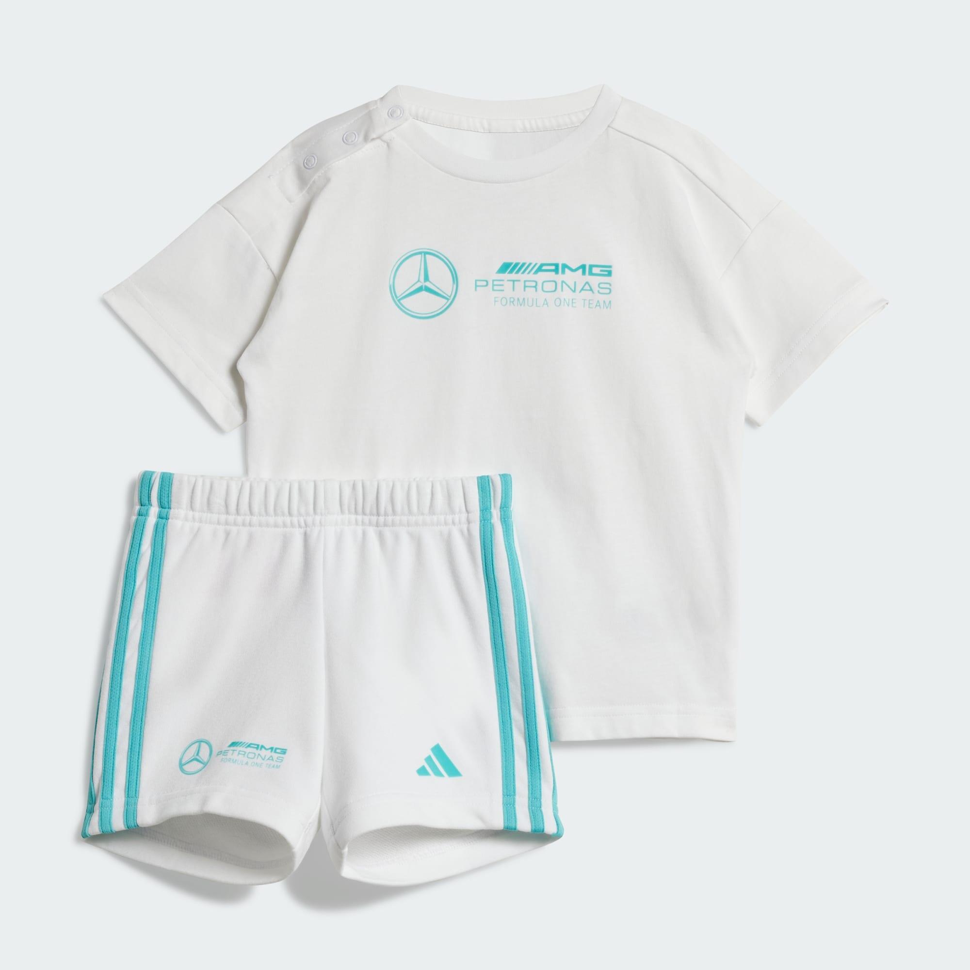 ZESTAW MERCEDES - AMG PETRONAS FORMULA ONE TEAM DNA BABY SHORT SLEEVE