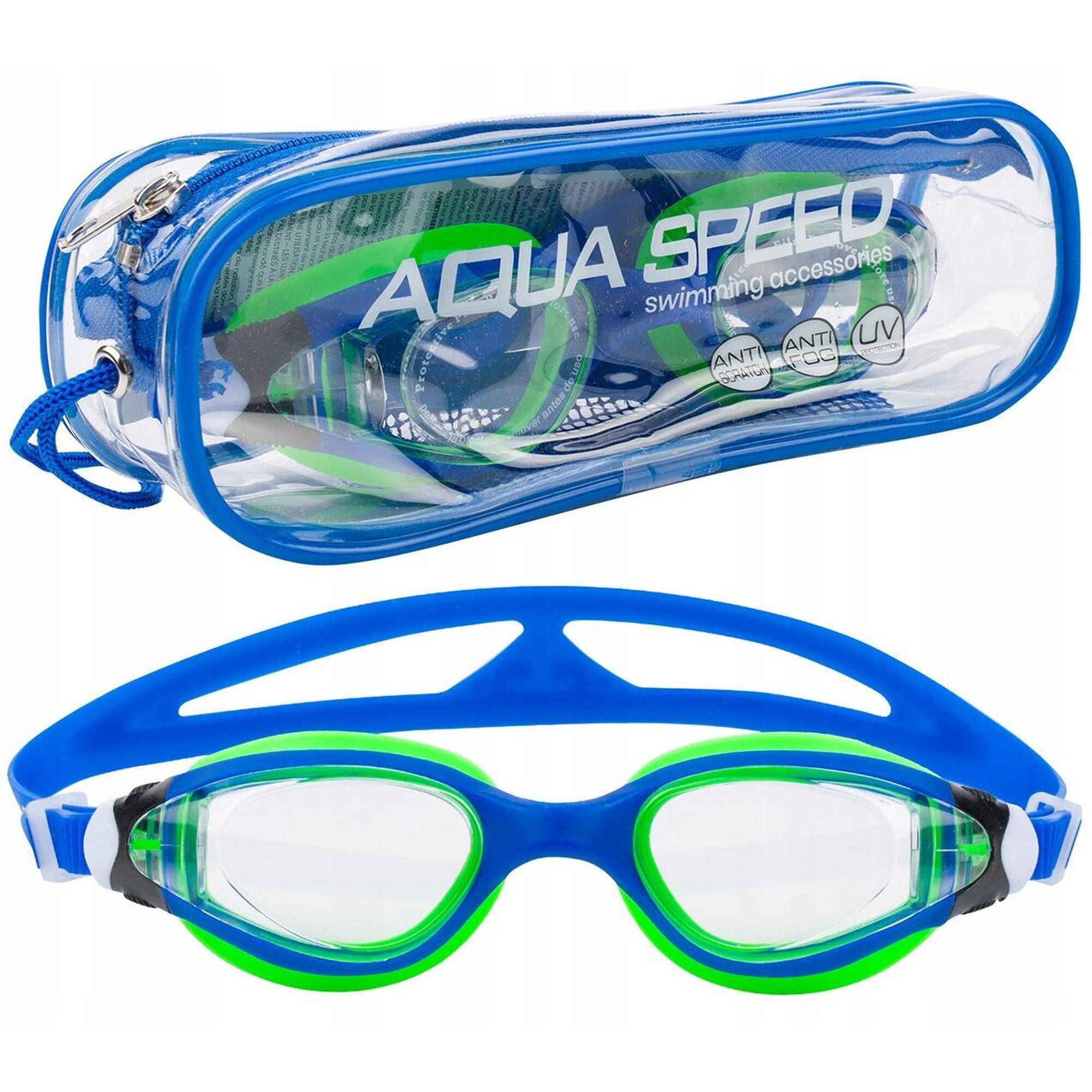 Okulary pływackie dla dzieci z powłoką anti fog Aqua Speed