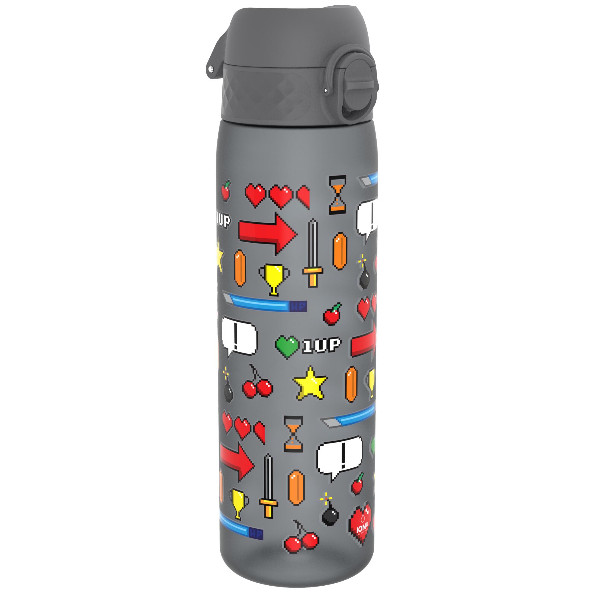 Bidon na wodę ION8 500ml z atestem PZH – szczelny, lekki, bez BPA
