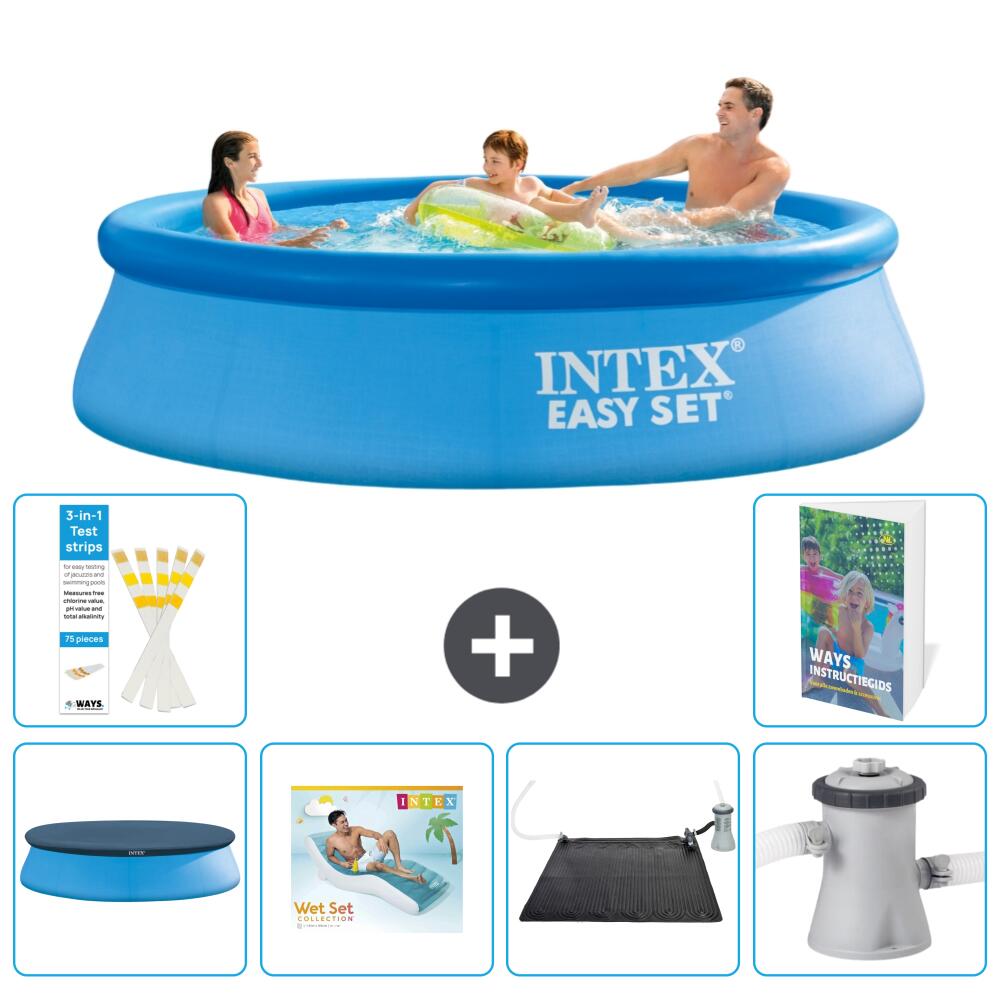 INTEX Basen Easy Set Okrągły - 305x76 cm - 7-częściowy S45