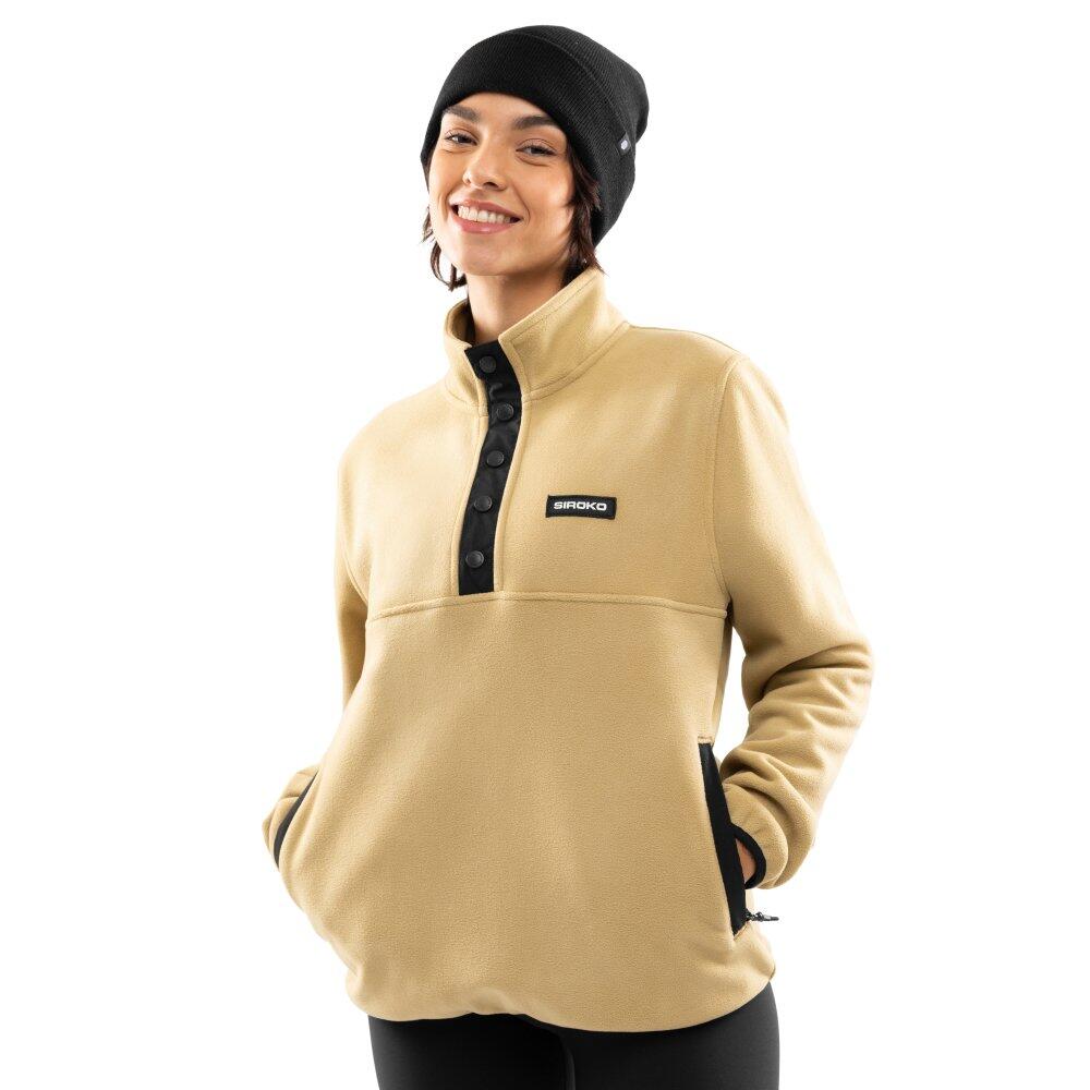 Damska bluza z grubego polaru Sporty zimowe Siroko Yari-W