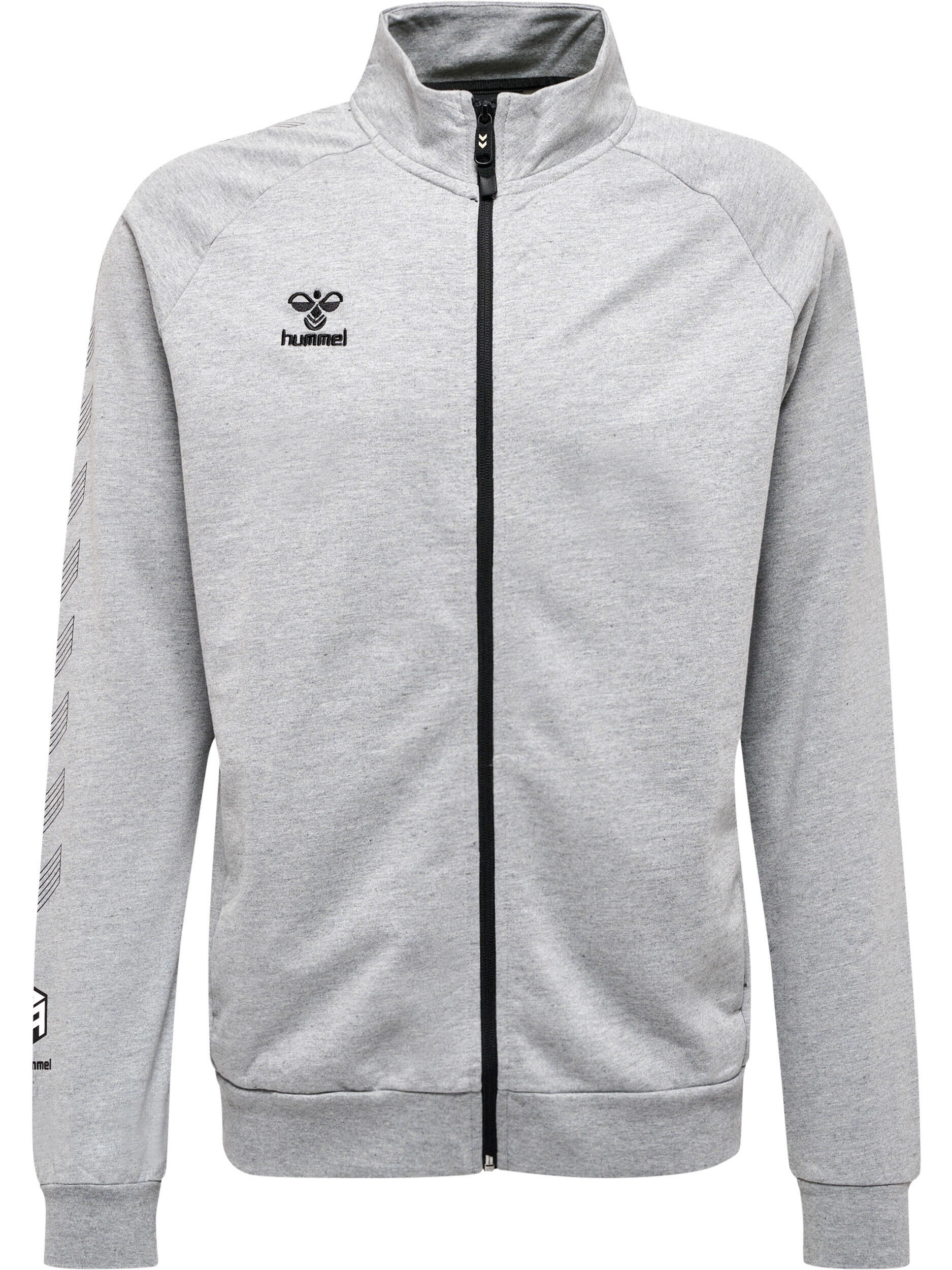 Zapinana na zamek bawełniana bluza dresowa Hummel Move Grid