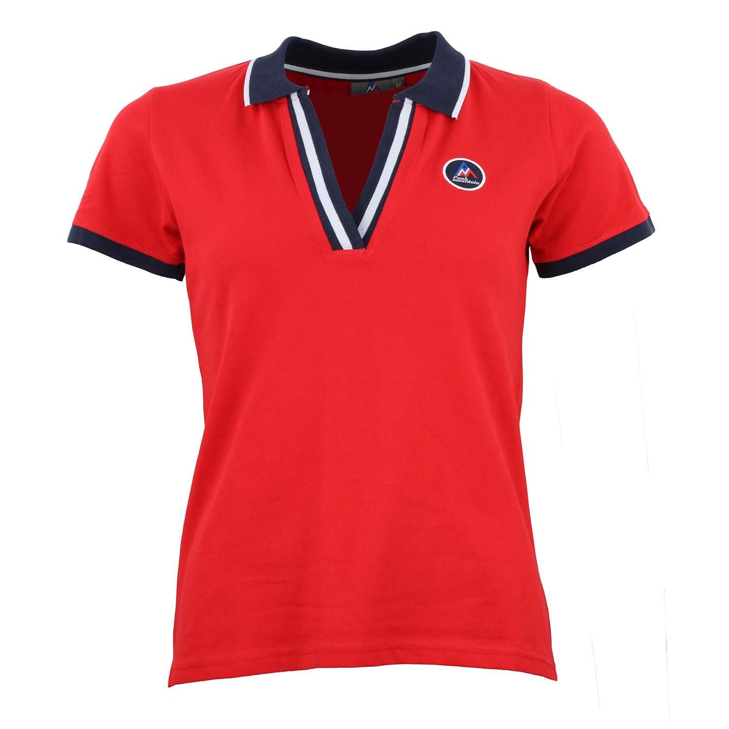 Damska koszulka polo Peak Mountain Asfalte