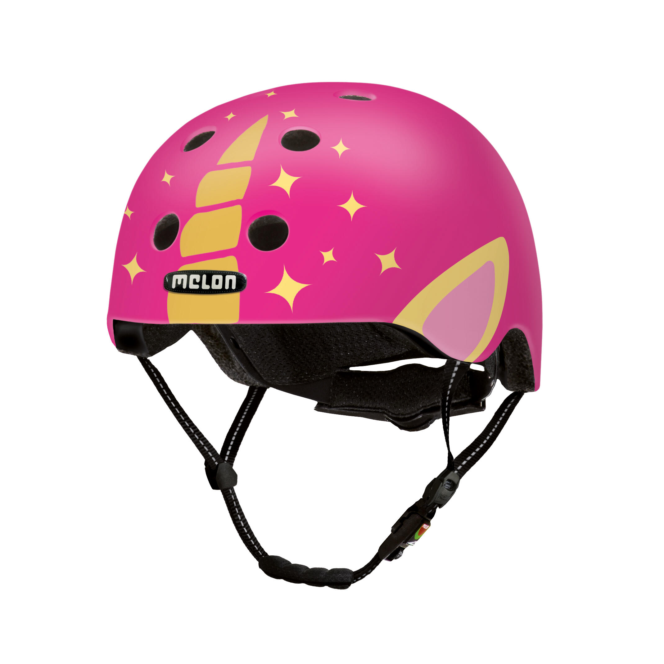 Kask rowerowy dla dzieci Urban Active, jednorożec matowy
