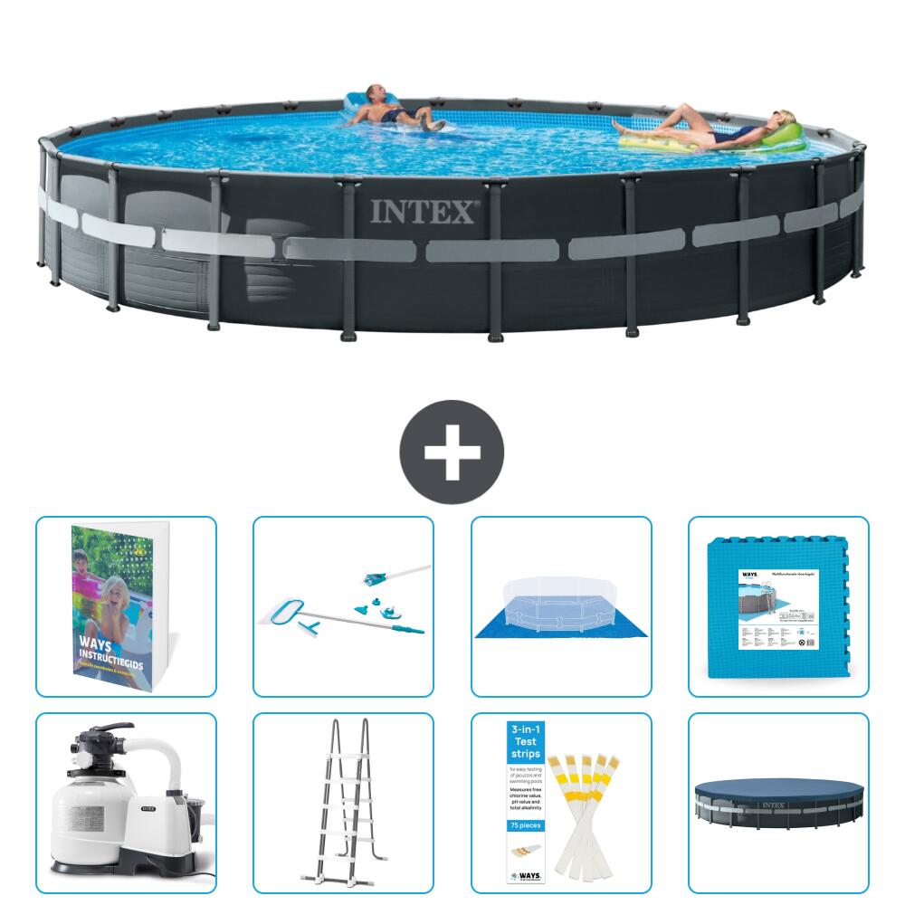 INTEX Basen Ultra XTR Okrągły - 732x132 cm - 9-częściowy S539