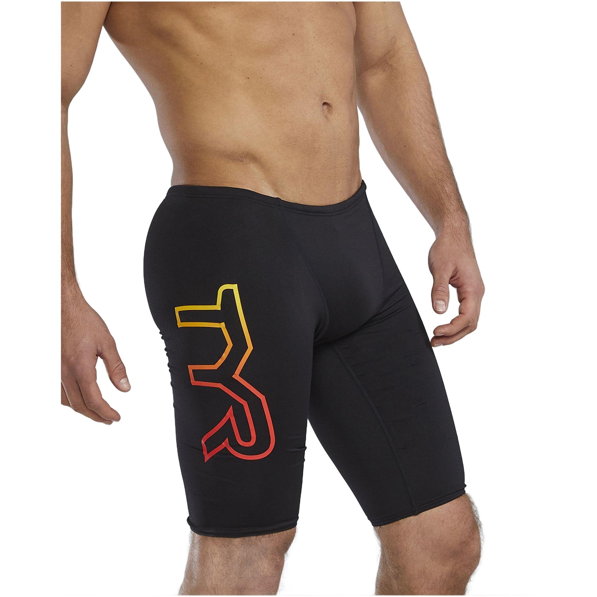 Spodenki treningowe do kolan TYR Large Logo 572 - jammery