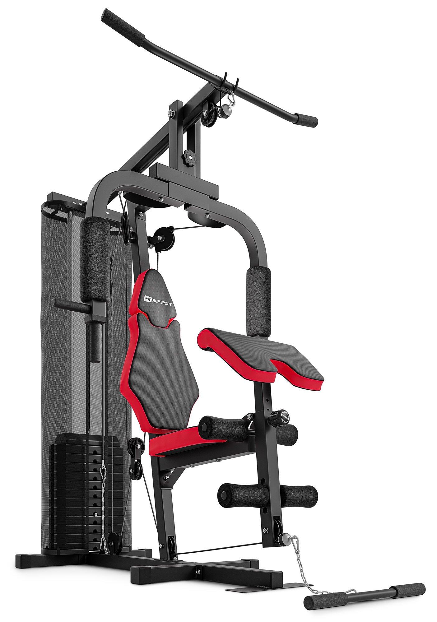 Atlas kulturystyczny do treningu siłowego Hop-Sport HS-1044K jednostanowiskowy