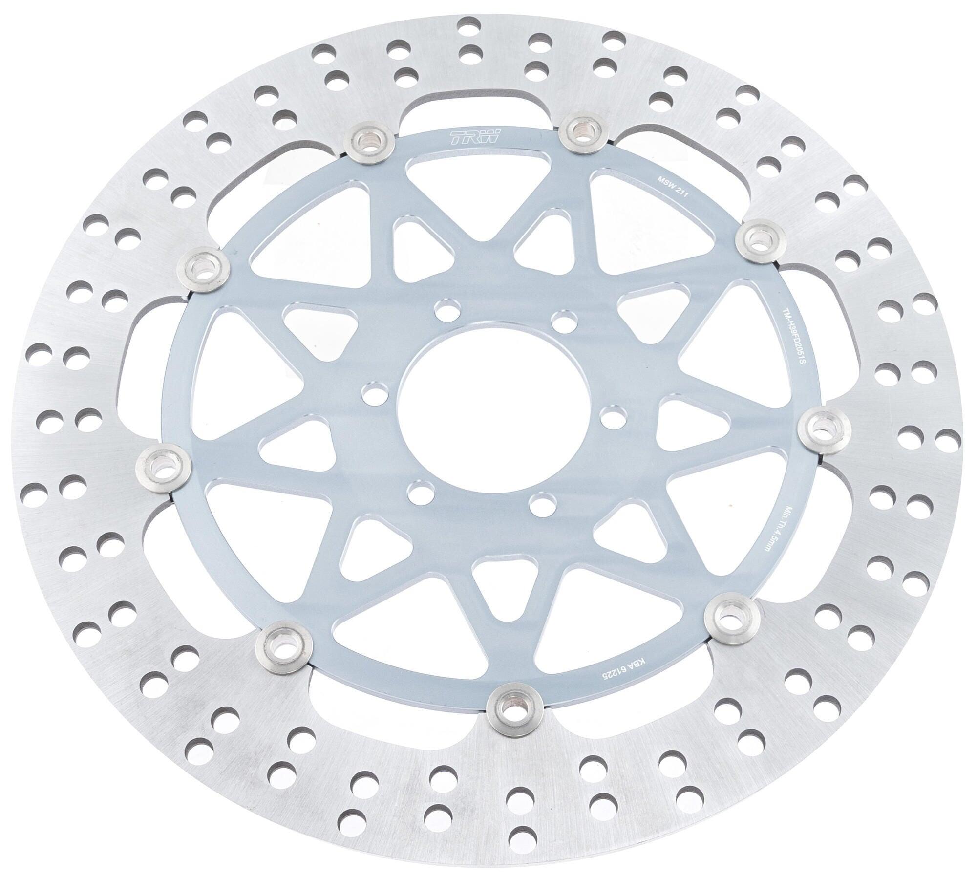 Tarcza hamulcowa TRW MSW211 pływająca 320 mm, 9 otworów