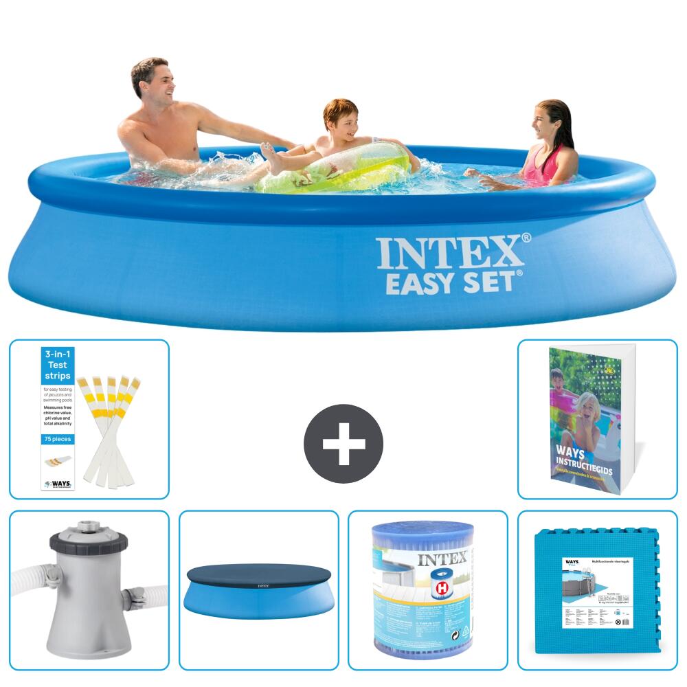 INTEX Basen Easy Set Okrągły - 305x61 cm - 7-częściowy S254