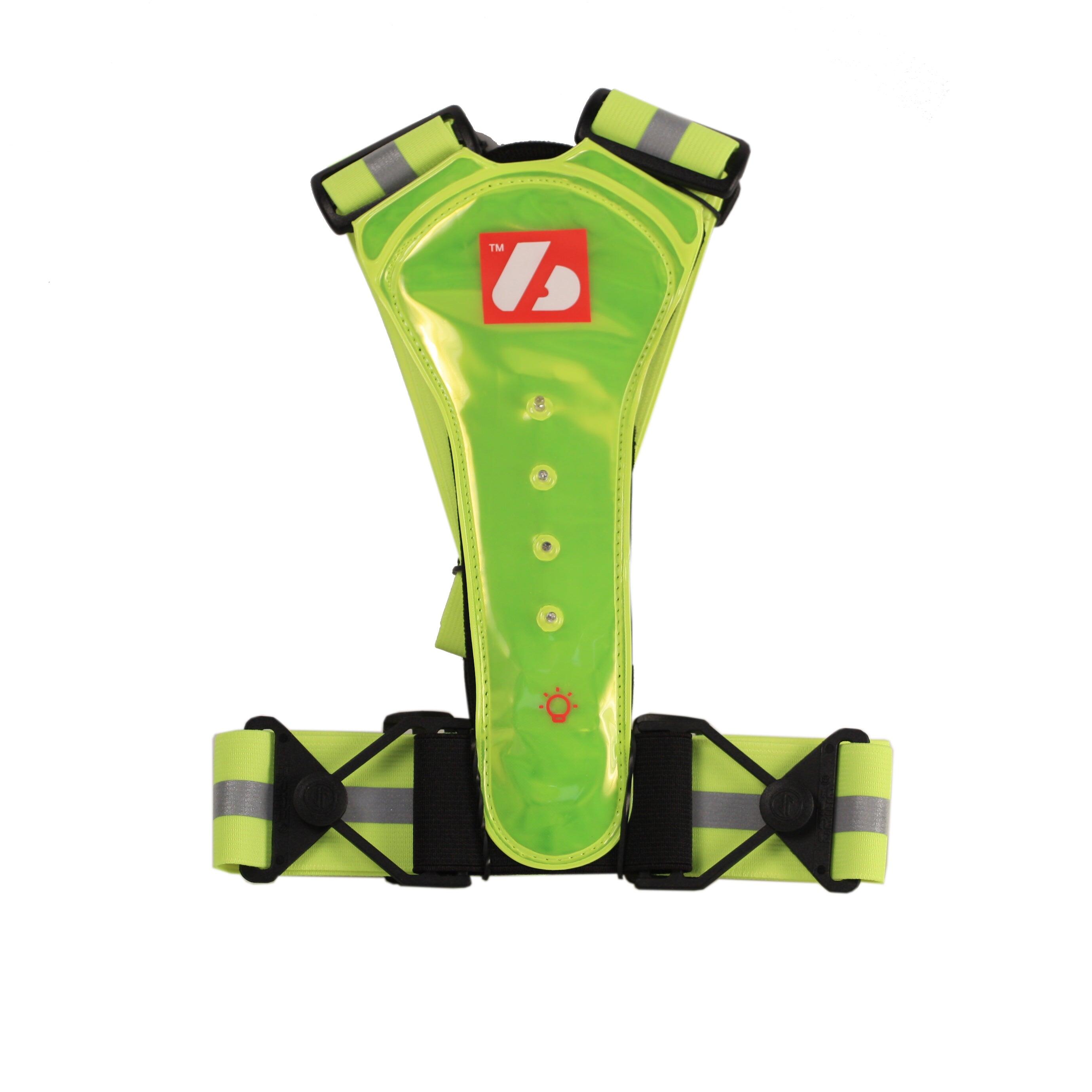 LW-1 Fluorescencyjne szelki treningowe z LED-ami/ LAMPKA DO BIEGANIA Barnett