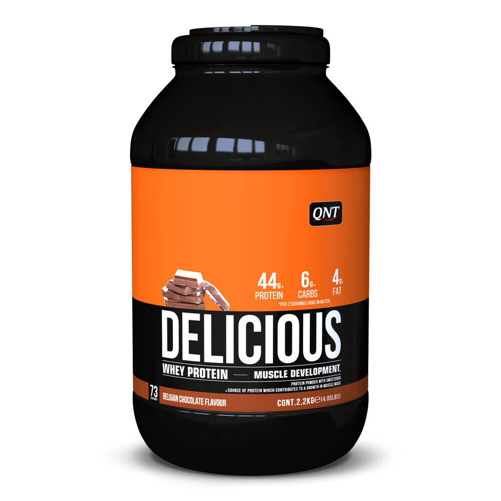 Pyszny Whey Białko w proszku - Belgijska czekolada - 2,2 kg