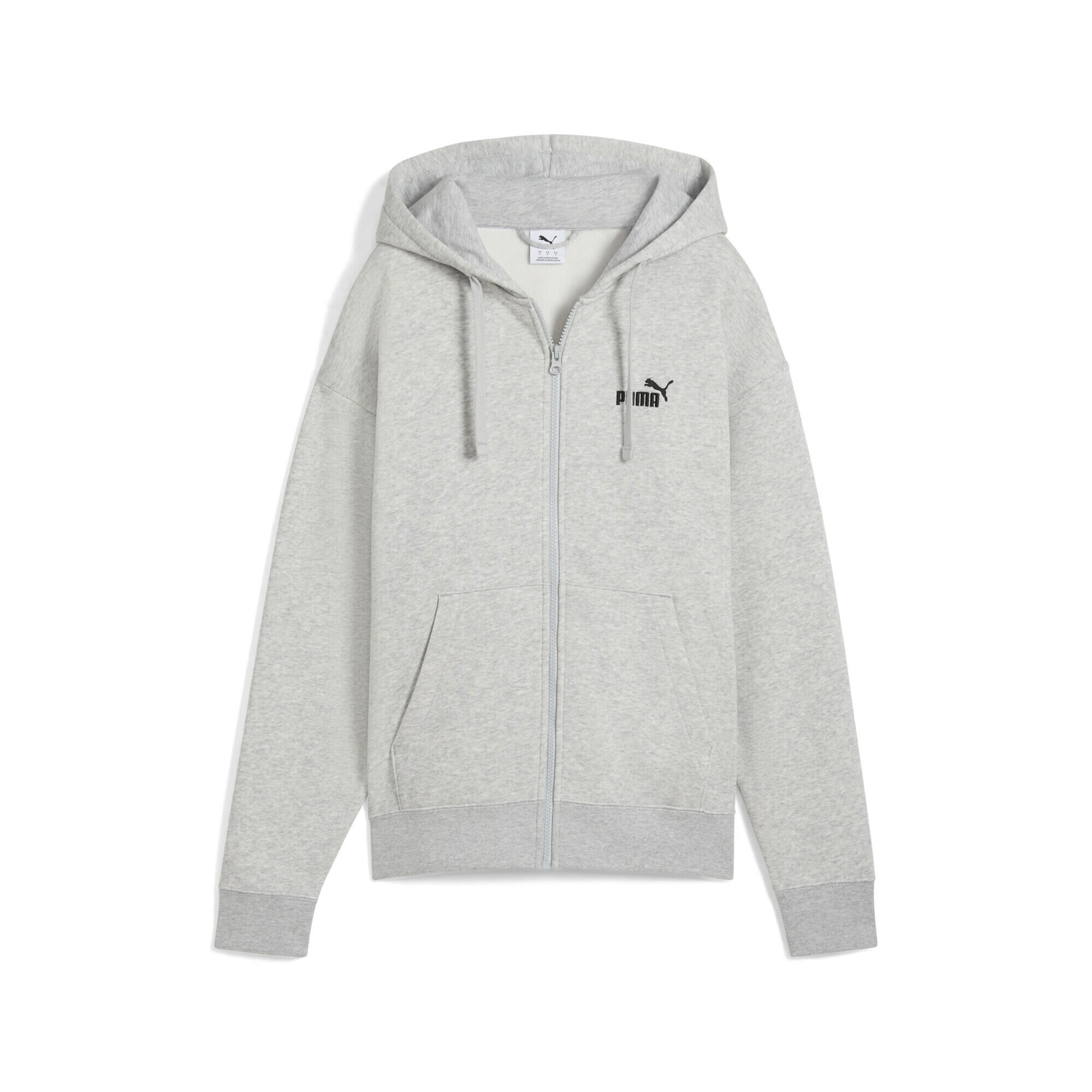 Damska rozpinana bluza z kapturem i małym logo ESS Comfort PUMA