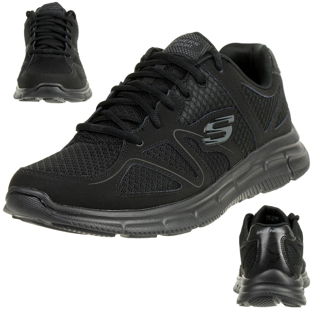 Buty do chodzenia męskie, Skechers Satisfaction
